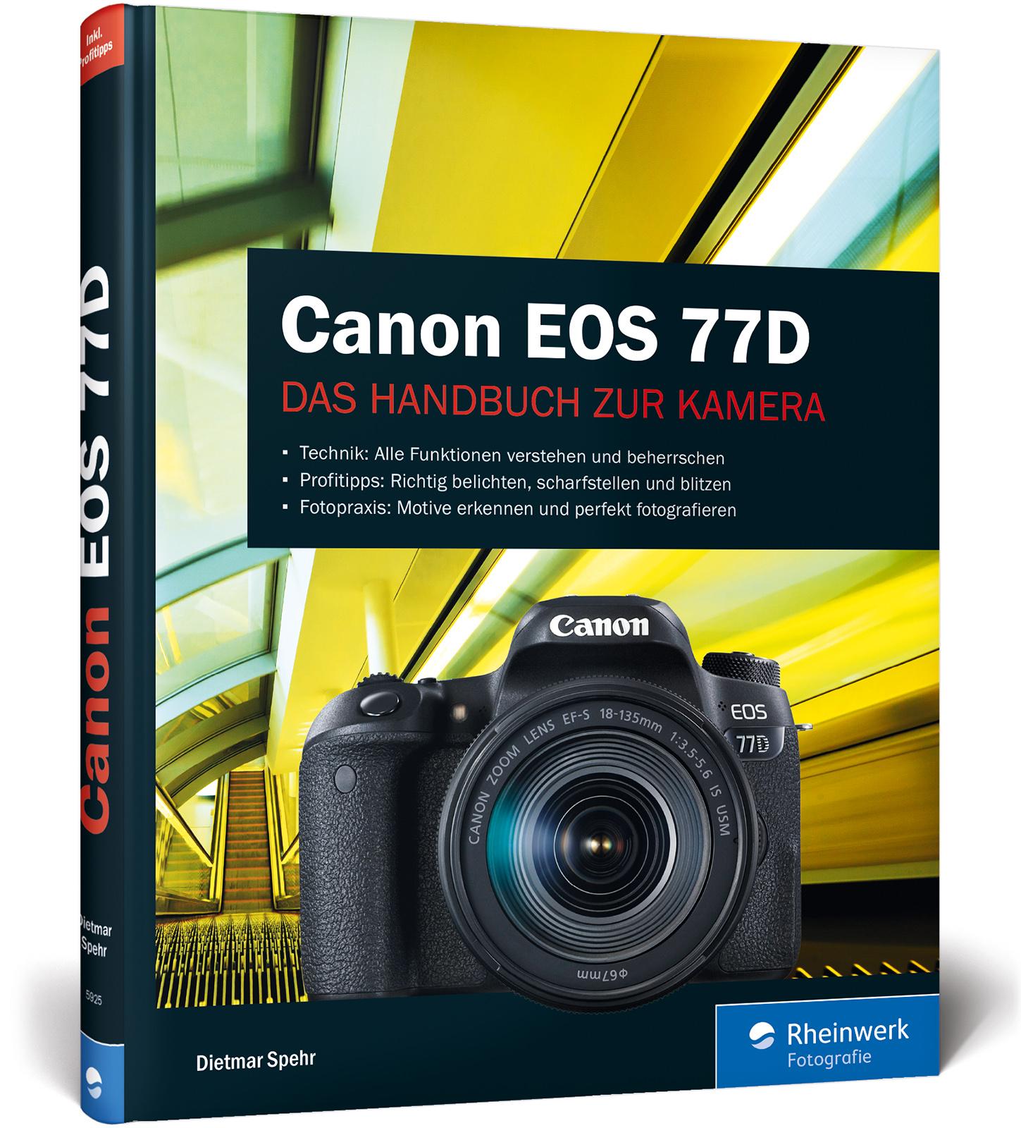 Vorderes Coverbild Canon EOS 77D
