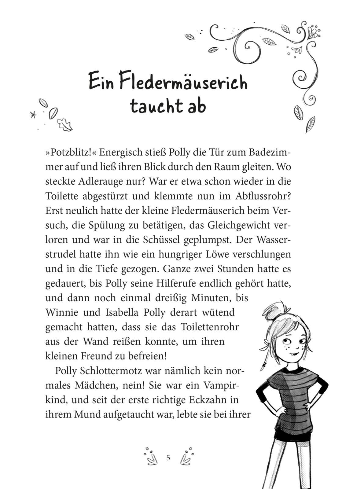 Beispielinhalt (Bild) Polly Schlottermotz 3: Attacke Hühnerkacke