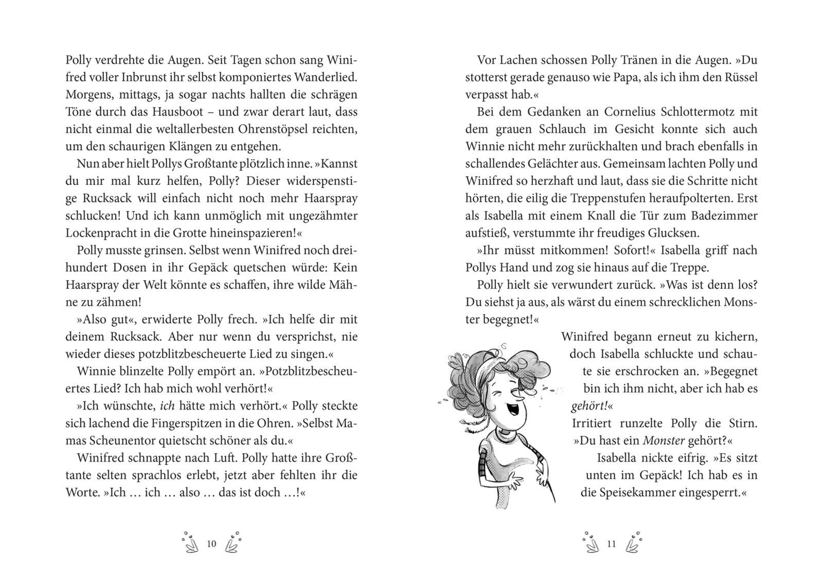 Beispielinhalt (Bild) Polly Schlottermotz 3: Attacke Hühnerkacke