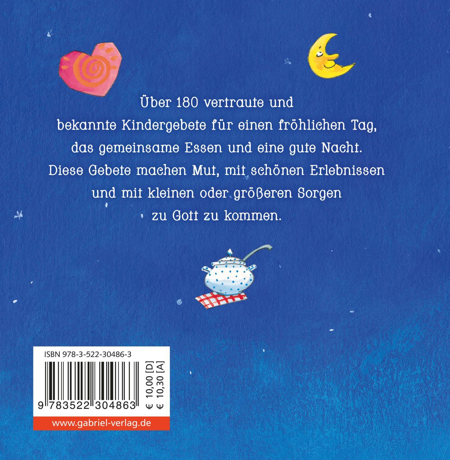 Rückseitencover Mein kleines Buch der Kindergebete