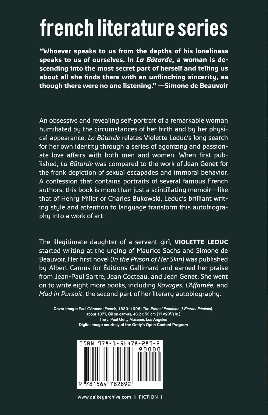 Rückseitencover La Batarde