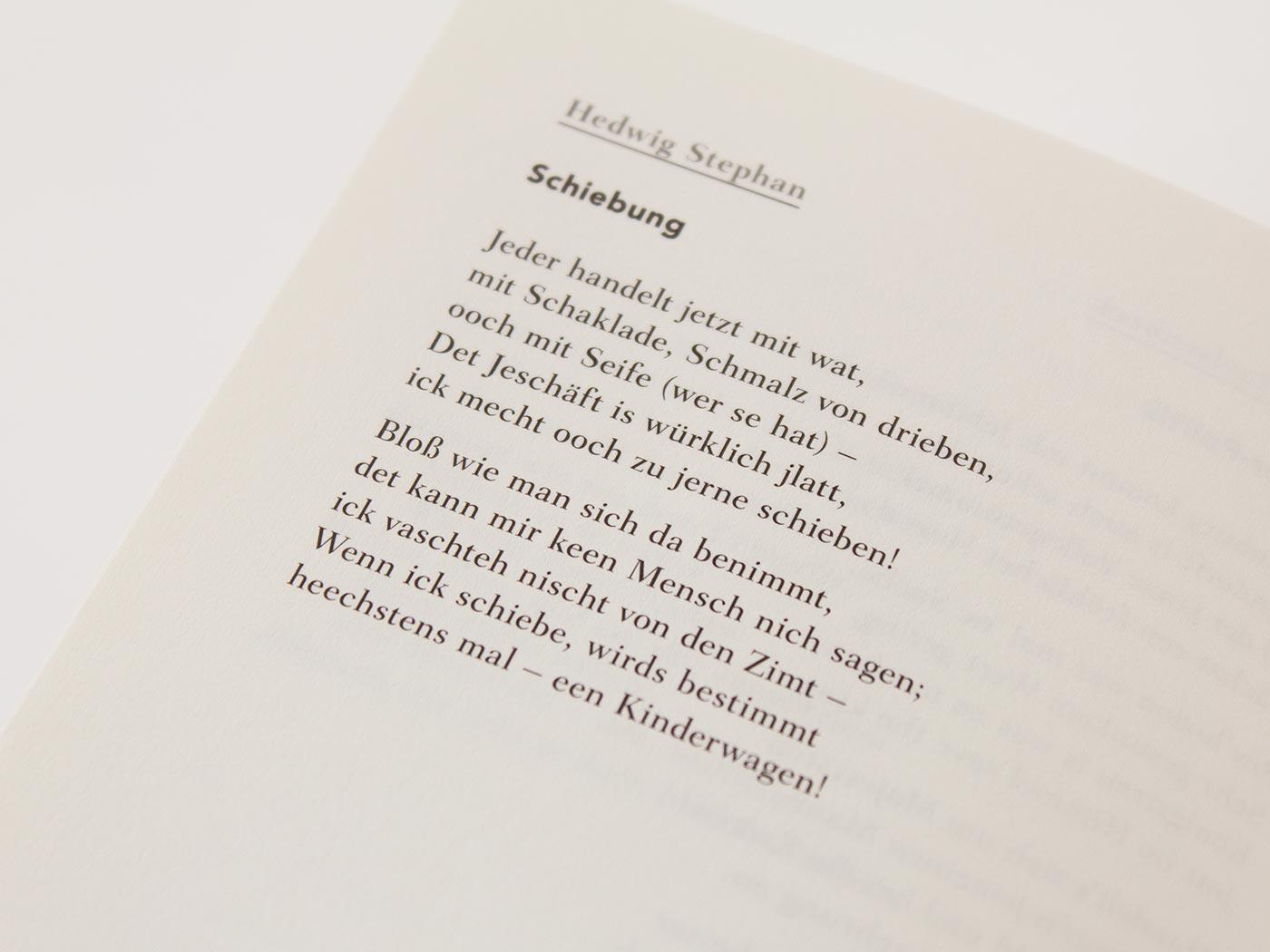 Beispielinhalt (Bild) Ick kieke, staune, wundre mir