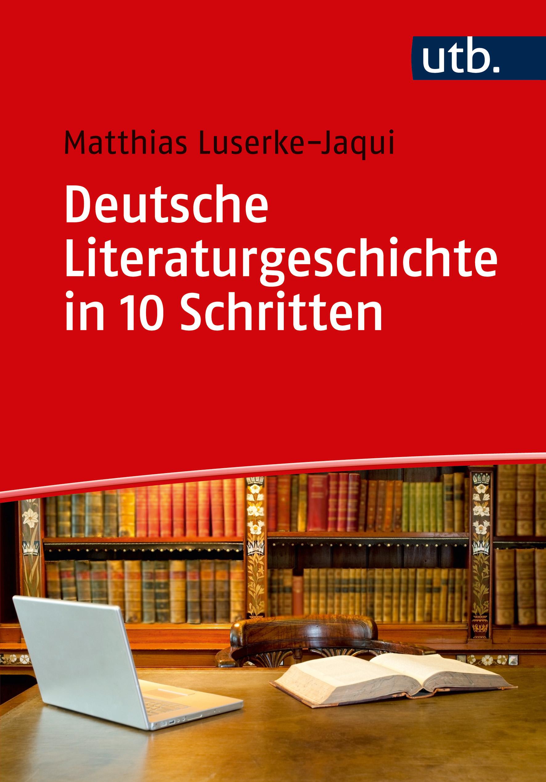 Vorderes Coverbild Deutsche Literaturgeschichte in 10 Schritten