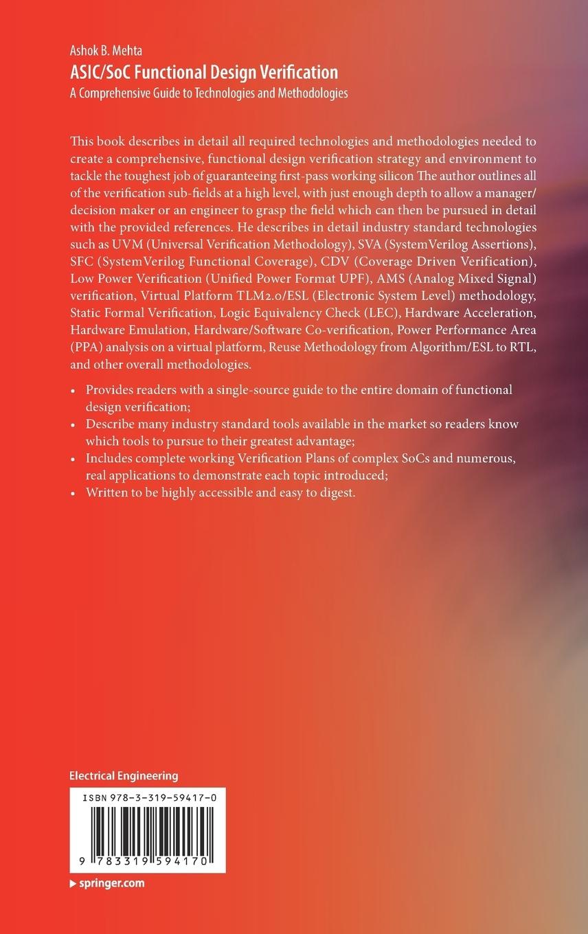 Rückseitencover ASIC/SoC Functional Design Verification