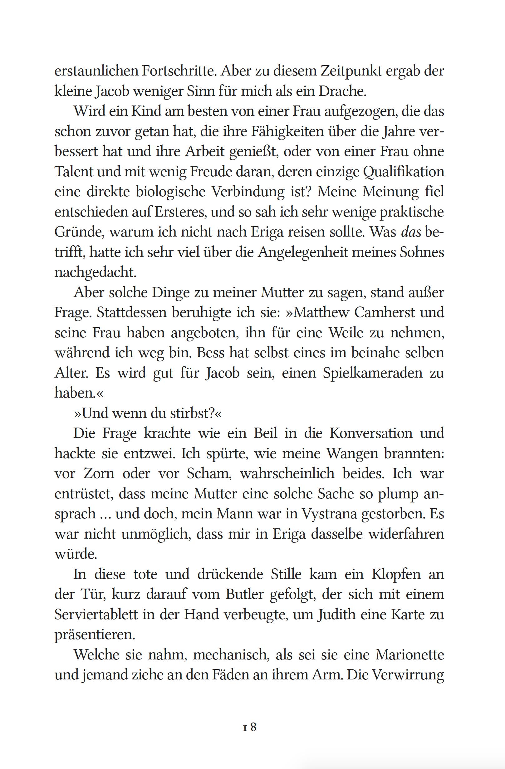 Beispielinhalt (Bild) Lady Trents Memoiren 2