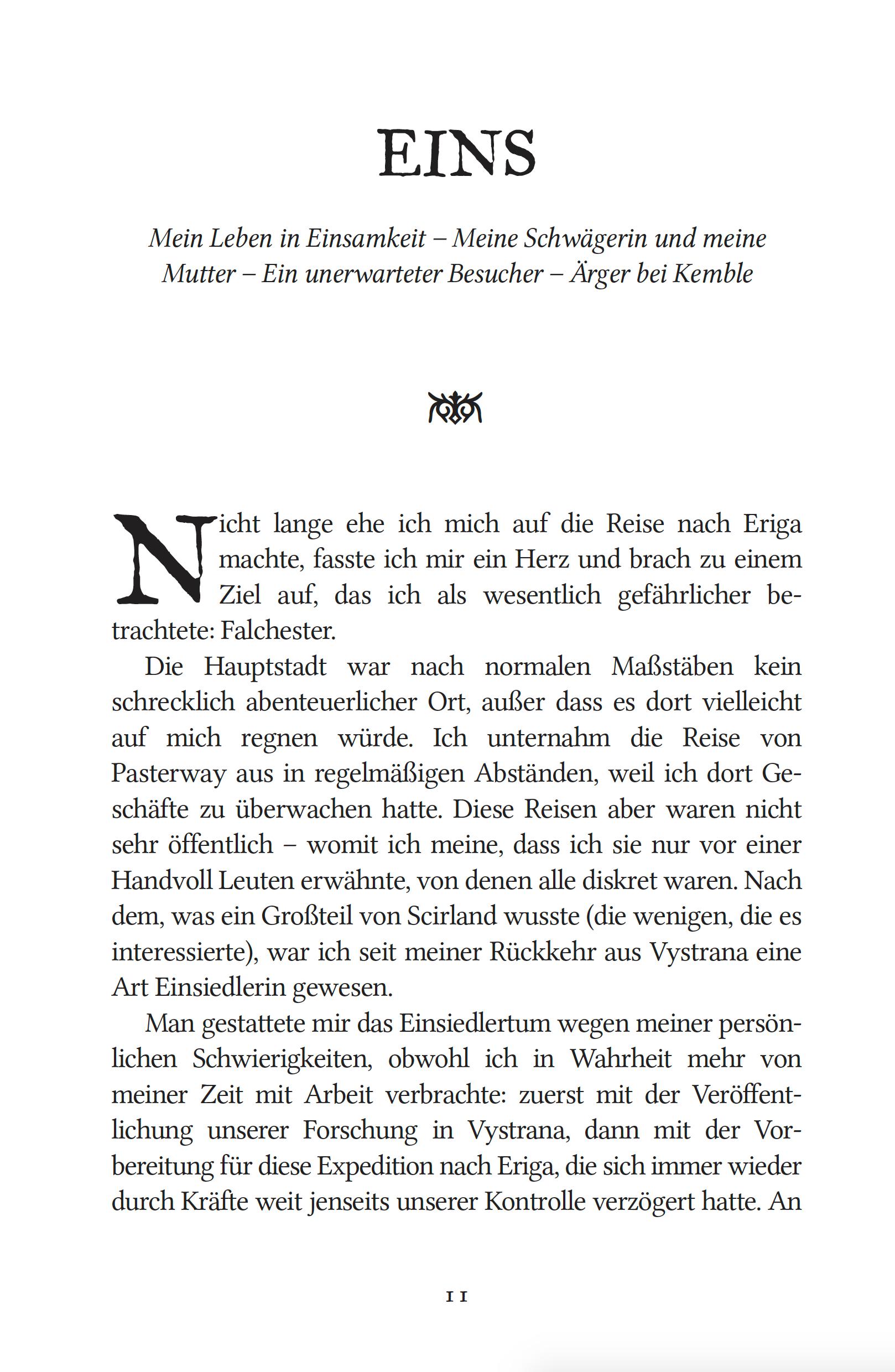 Beispielinhalt (Bild) Lady Trents Memoiren 2