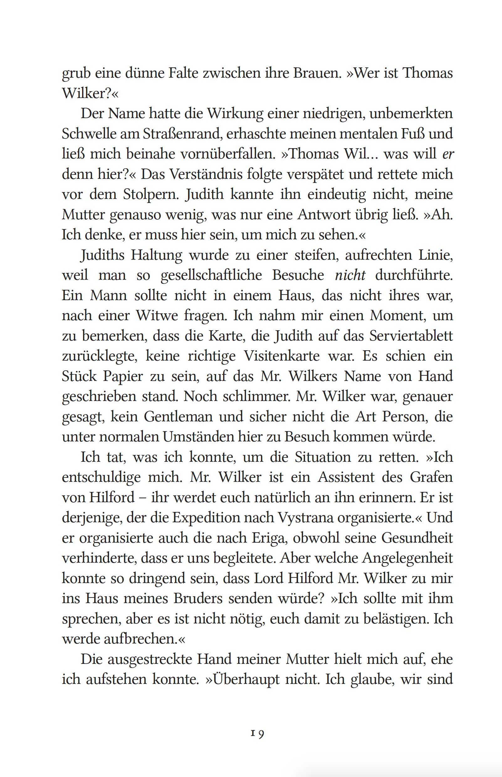 Beispielinhalt (Bild) Lady Trents Memoiren 2