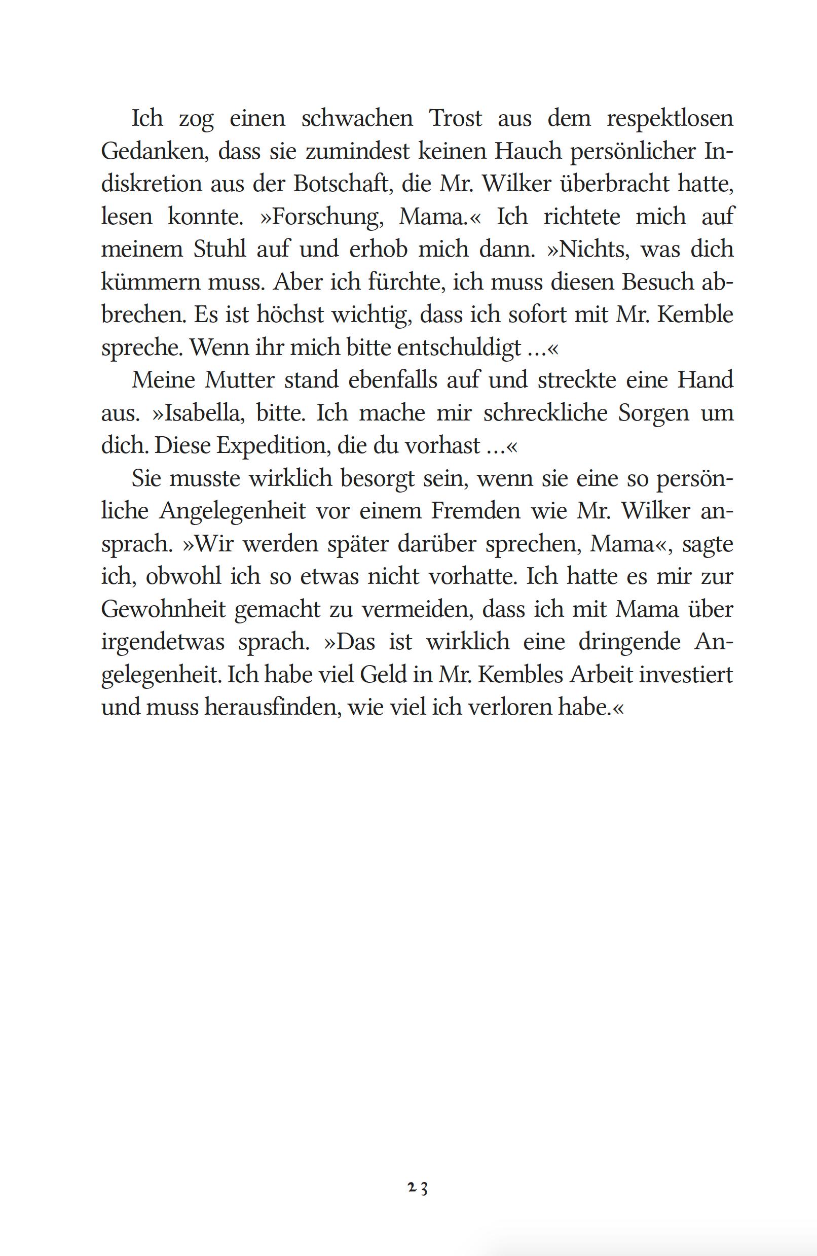Beispielinhalt (Bild) Lady Trents Memoiren 2