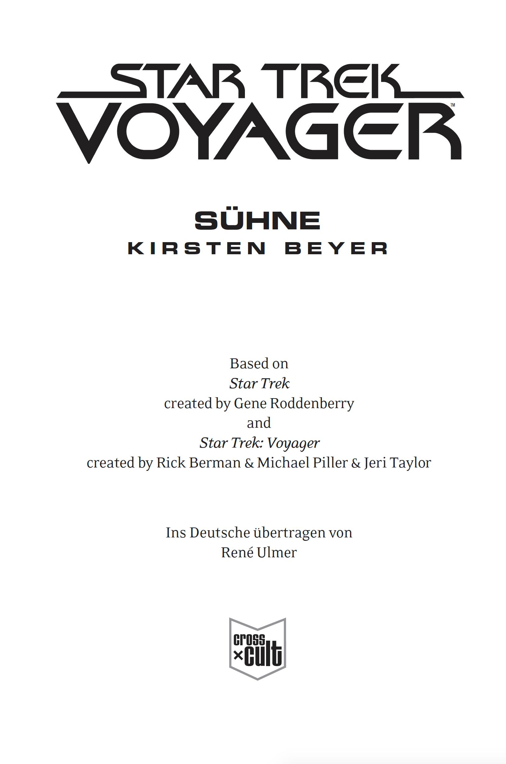 Beispielinhalt (Bild) Star Trek - Voyager 11: Sühne