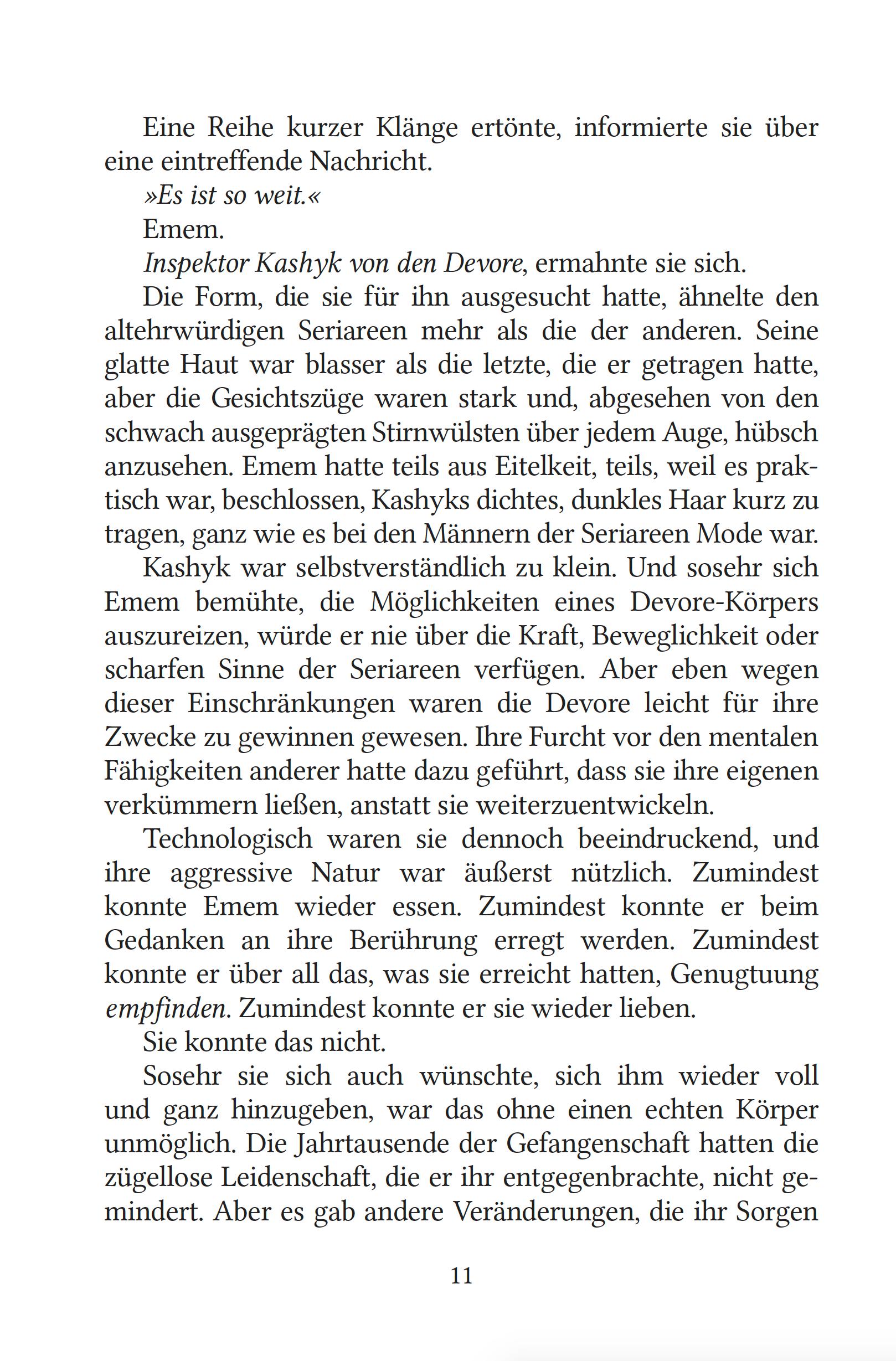 Beispielinhalt (Bild) Star Trek - Voyager 11: Sühne