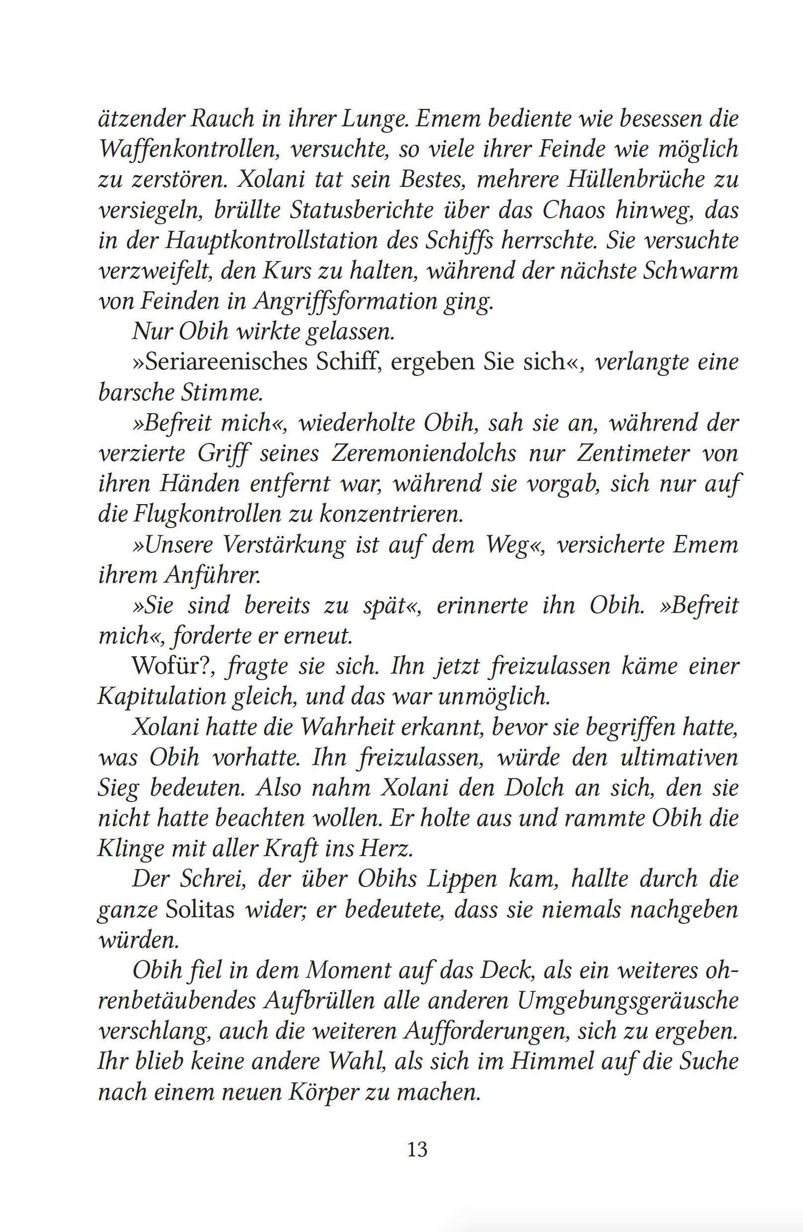 Beispielinhalt (Bild) Star Trek - Voyager 11: Sühne