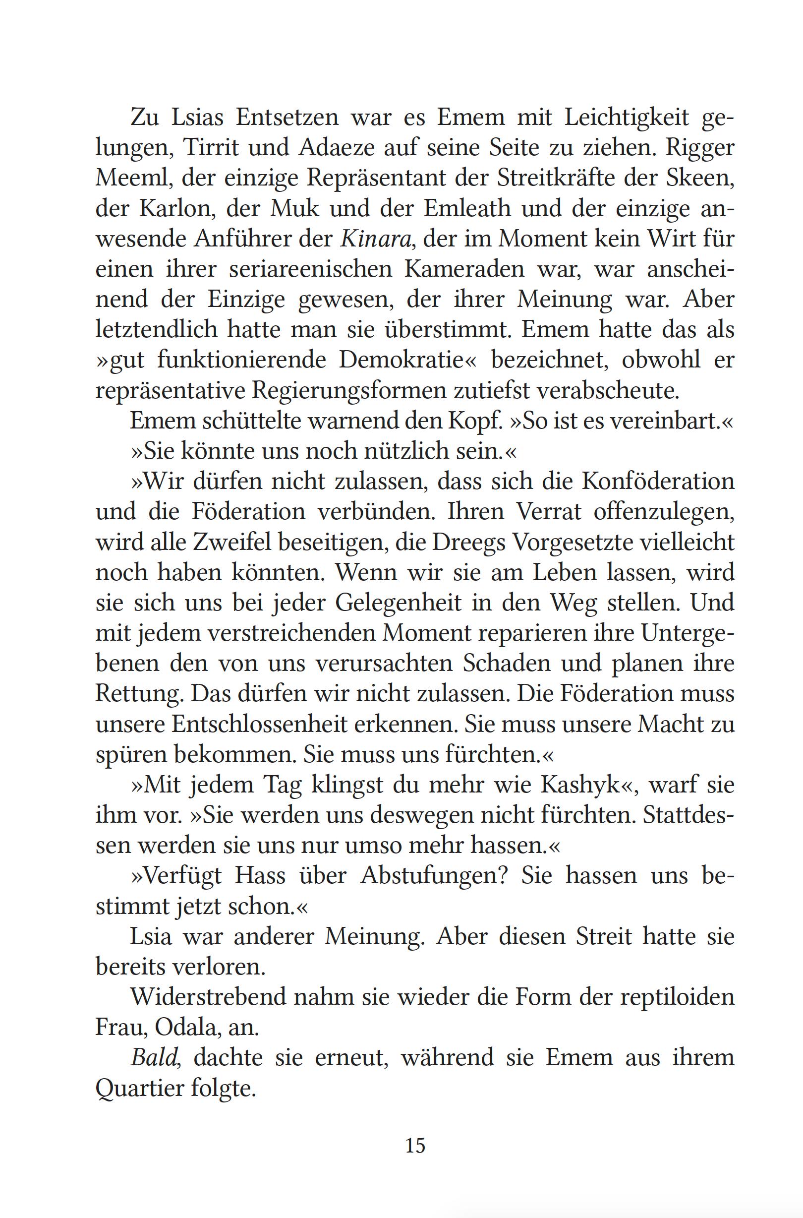 Beispielinhalt (Bild) Star Trek - Voyager 11: Sühne