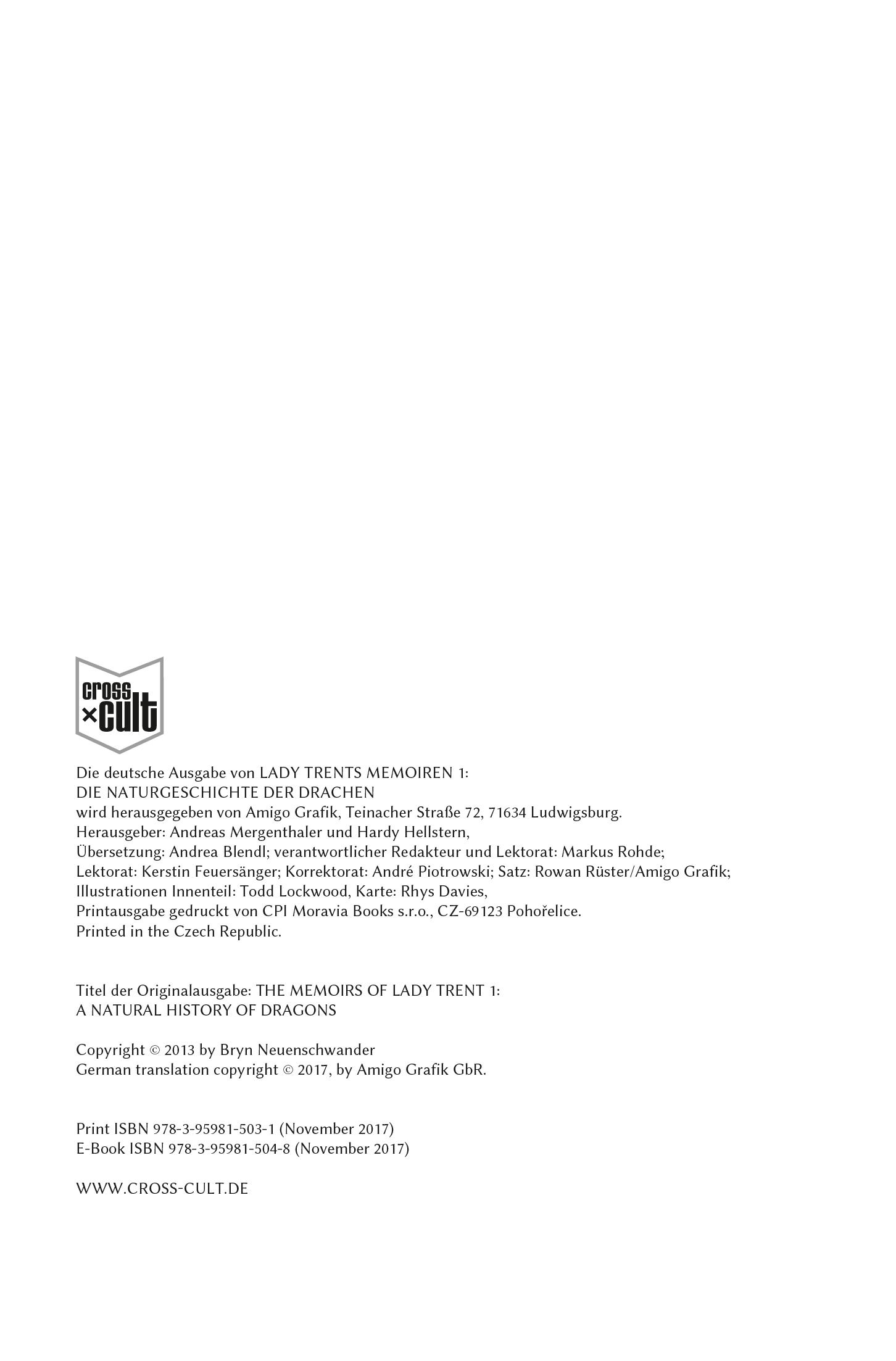 Beispielinhalt (Bild) Lady Trents Memoiren 1