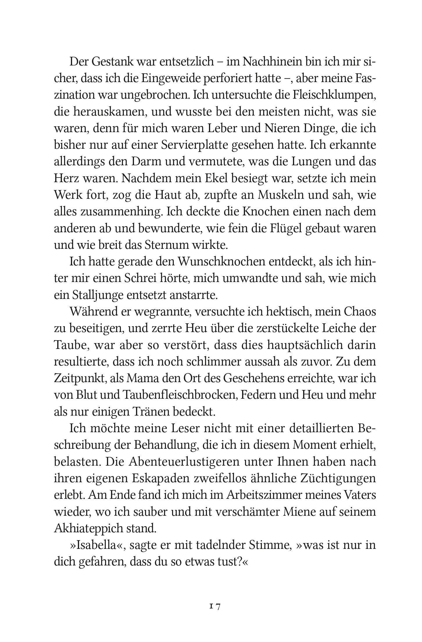 Beispielinhalt (Bild) Lady Trents Memoiren 1