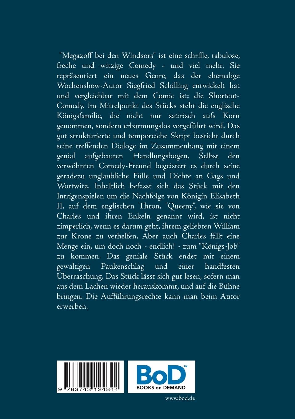 Rückseitencover Megazoff bei den Windsors