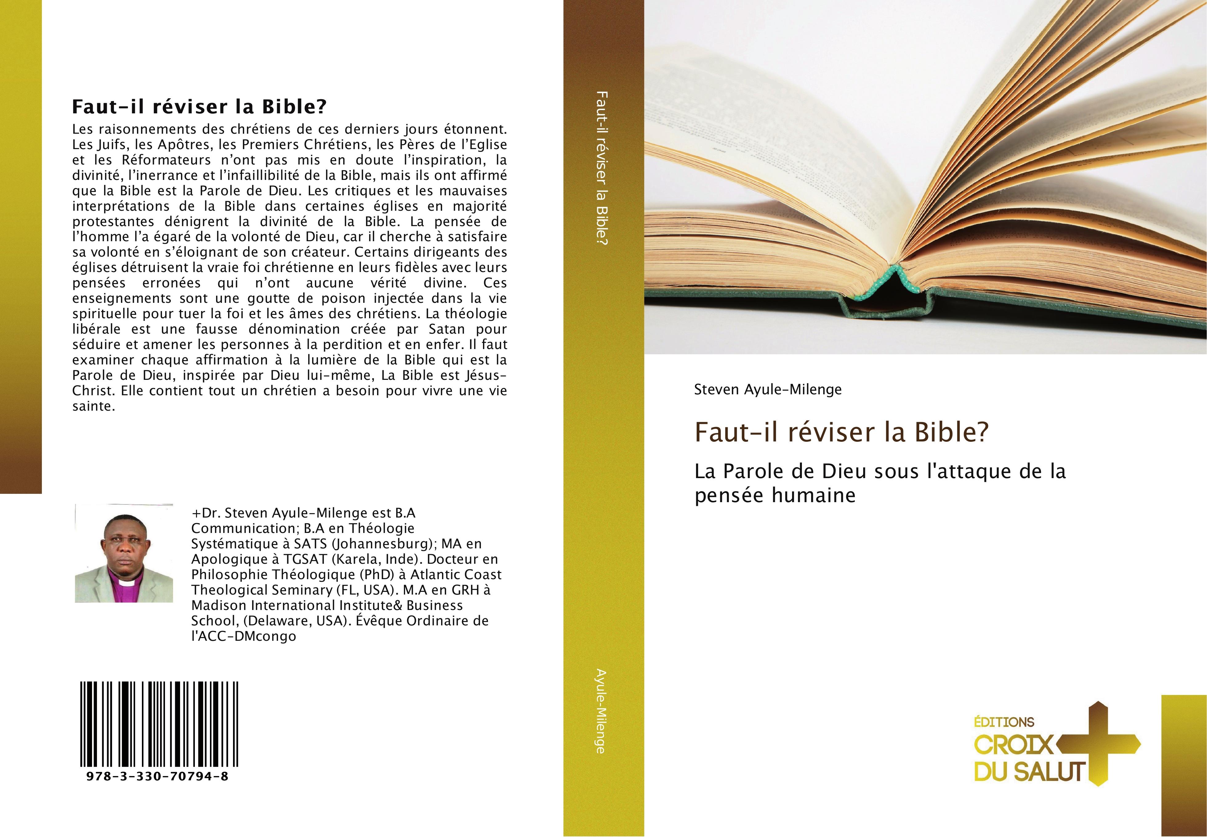 Vorderes Coverbild Faut-il réviser la Bible?
