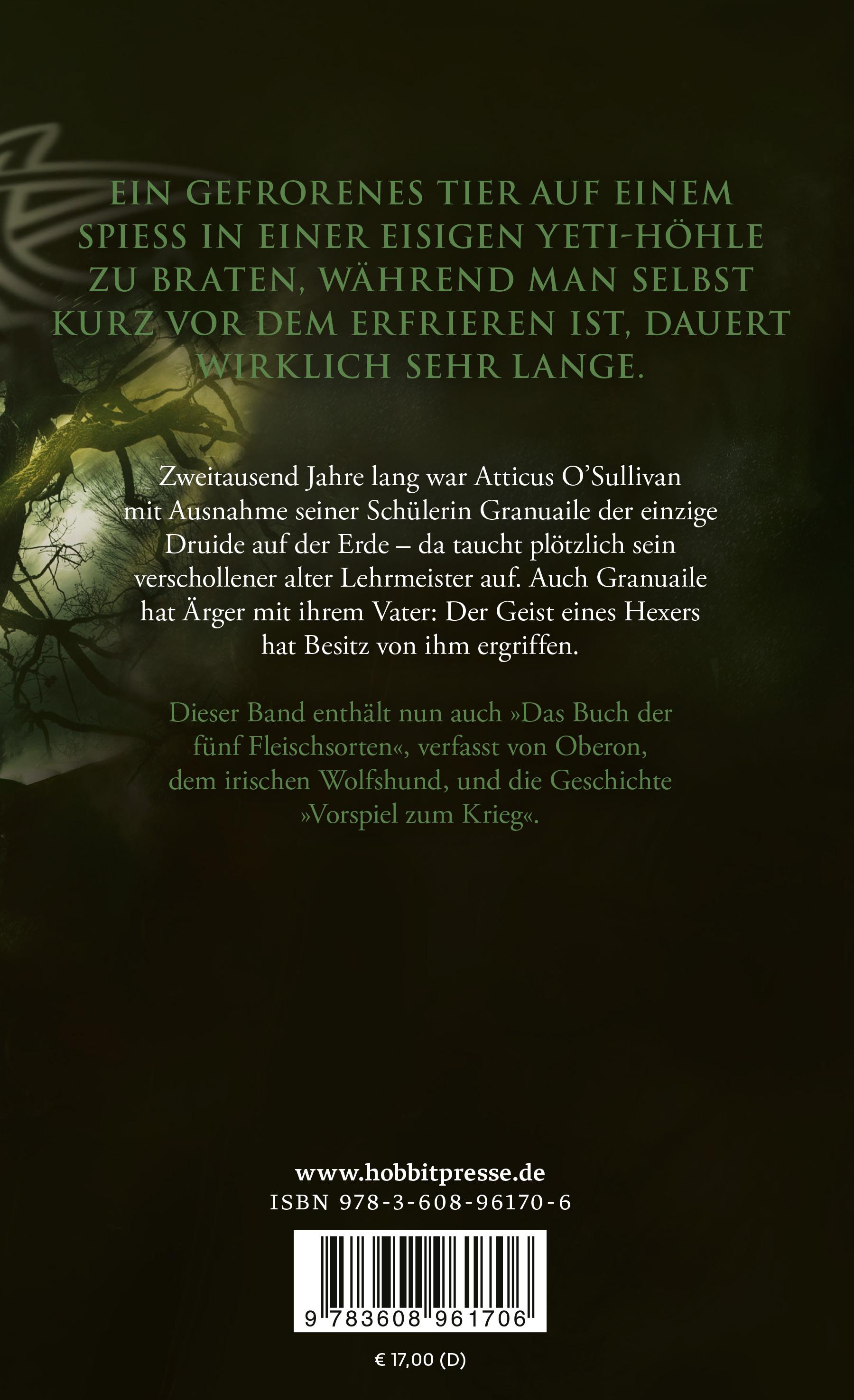 Rückseitencover Erschüttert. Die Chronik des Eisernen Druiden 7