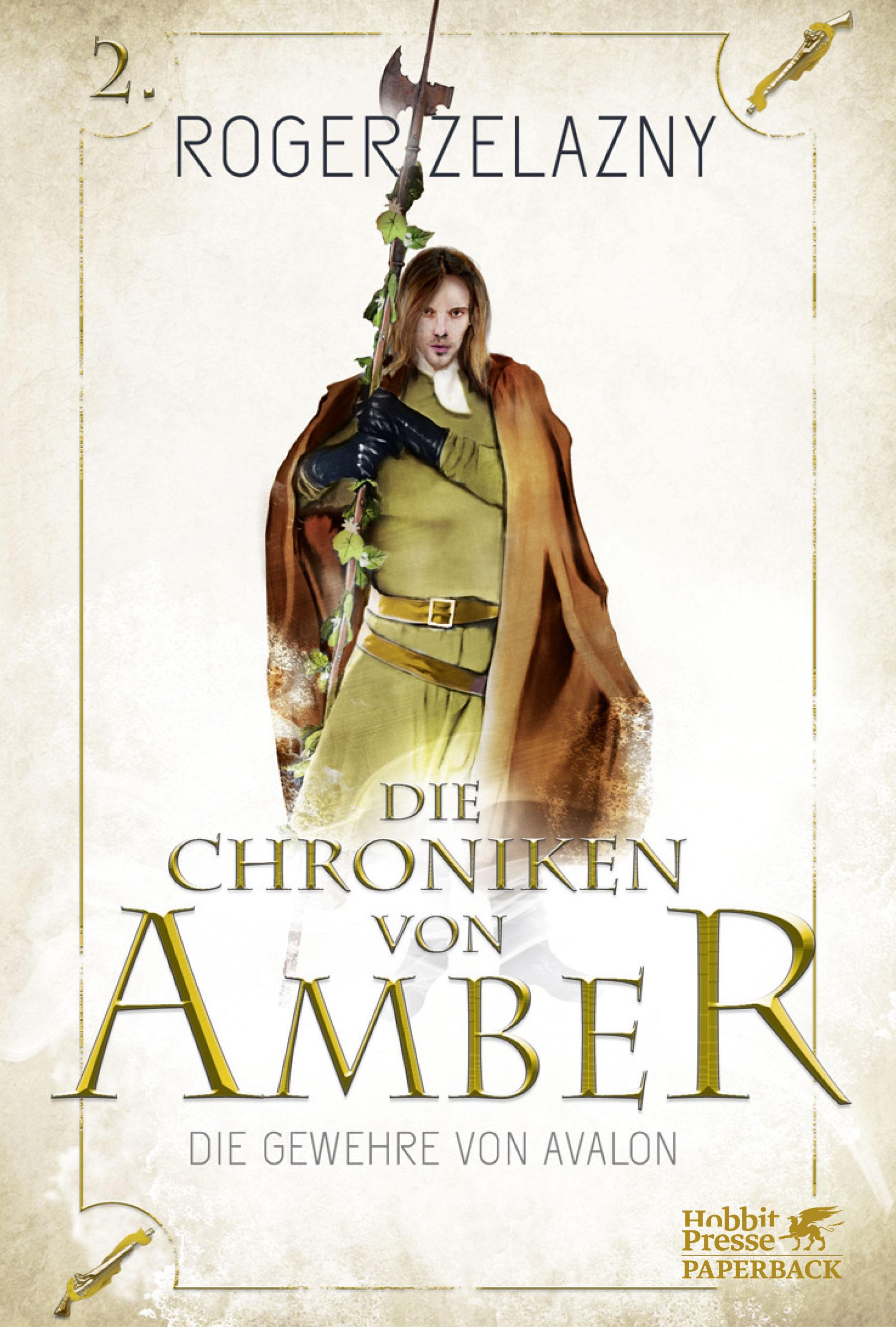 Vorderes Coverbild Die Gewehre von Avalon (Die Chroniken von Amber, Bd. 2)