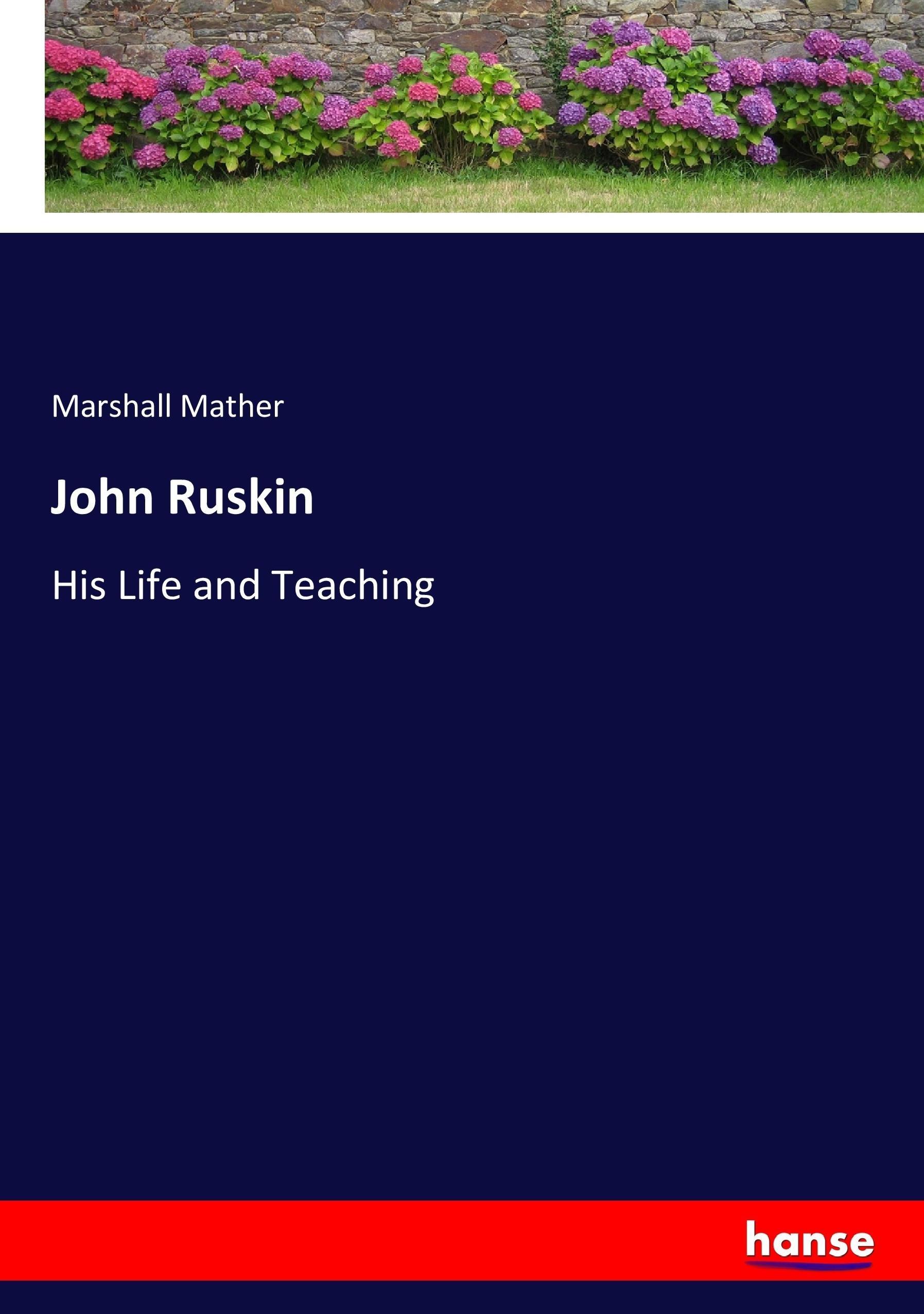 Vorderes Coverbild John Ruskin