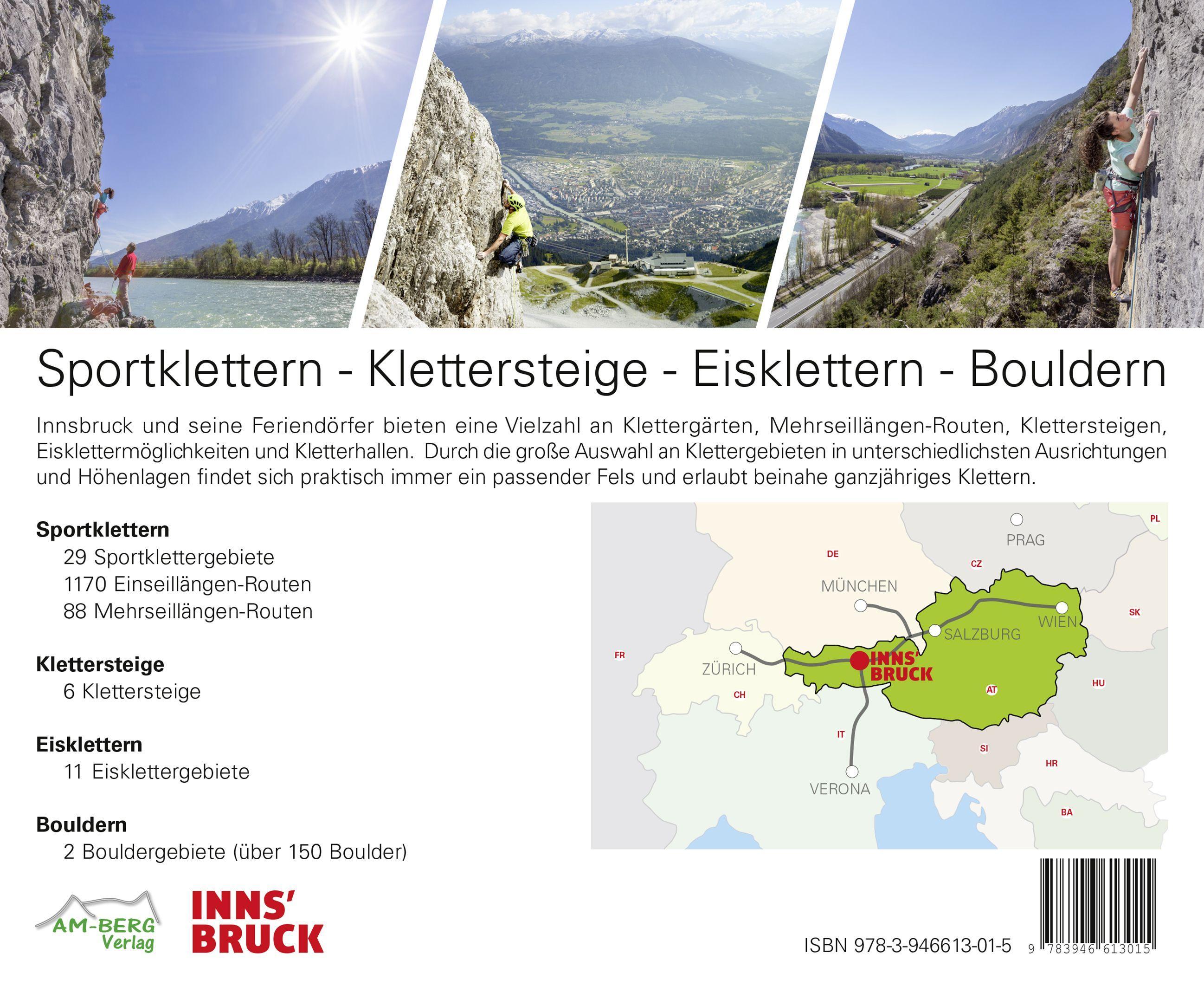 Beispielinhalt (Bild) Sportklettern Innsbruck und seine Feriendörfer