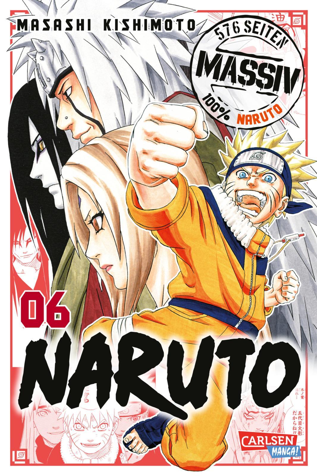 Vorderes Coverbild NARUTO Massiv 6