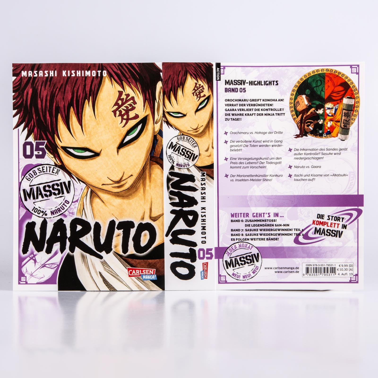 Beispielinhalt (Bild) NARUTO Massiv 5