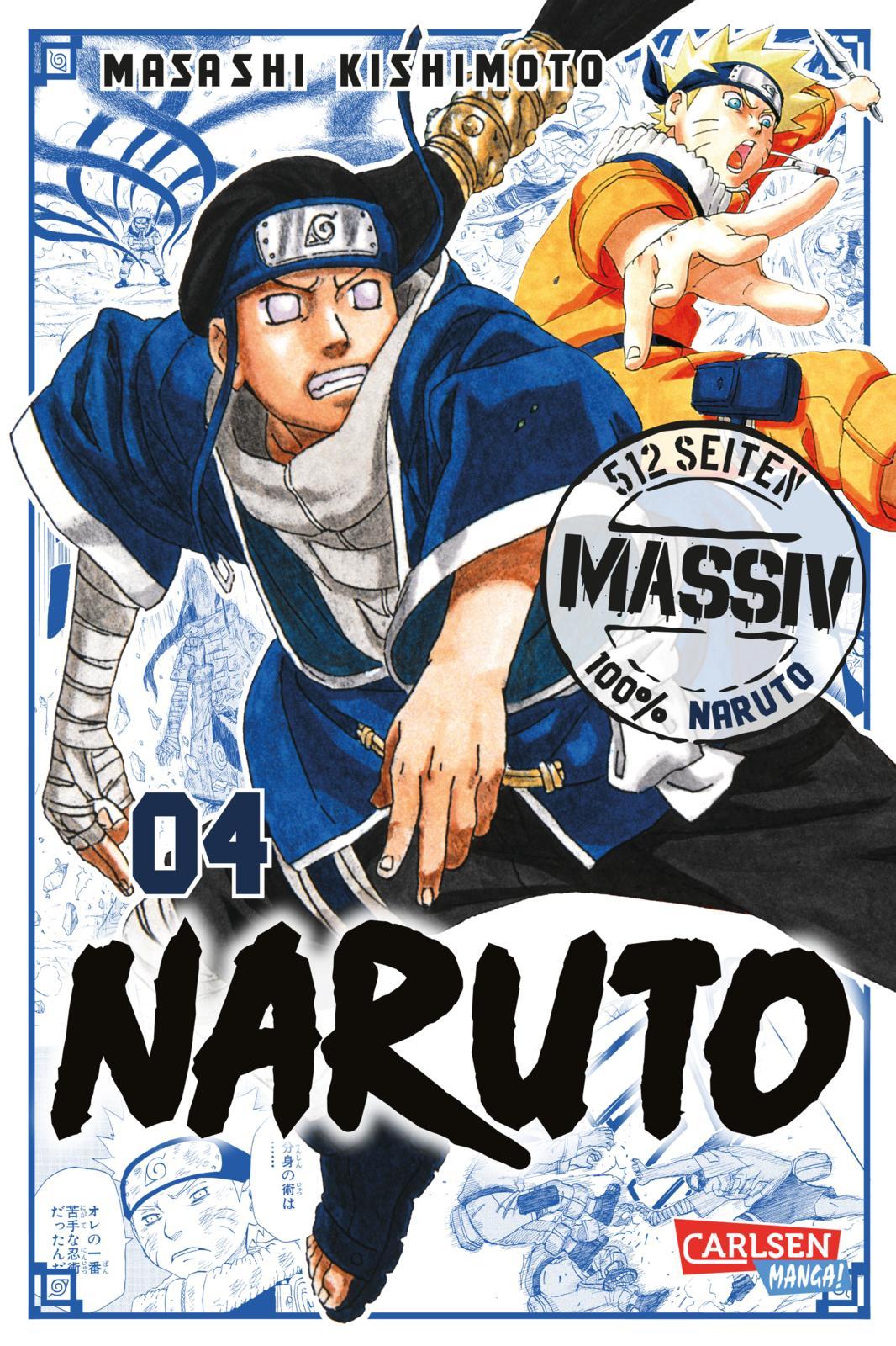Vorderes Coverbild NARUTO Massiv 4