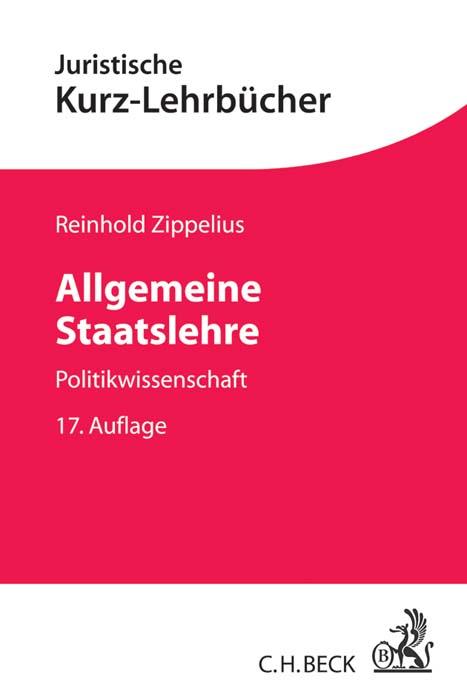 Vorderes Coverbild Allgemeine Staatslehre