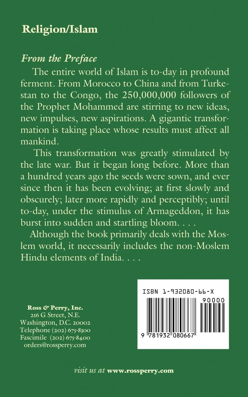 Rückseitencover The New World of Islam