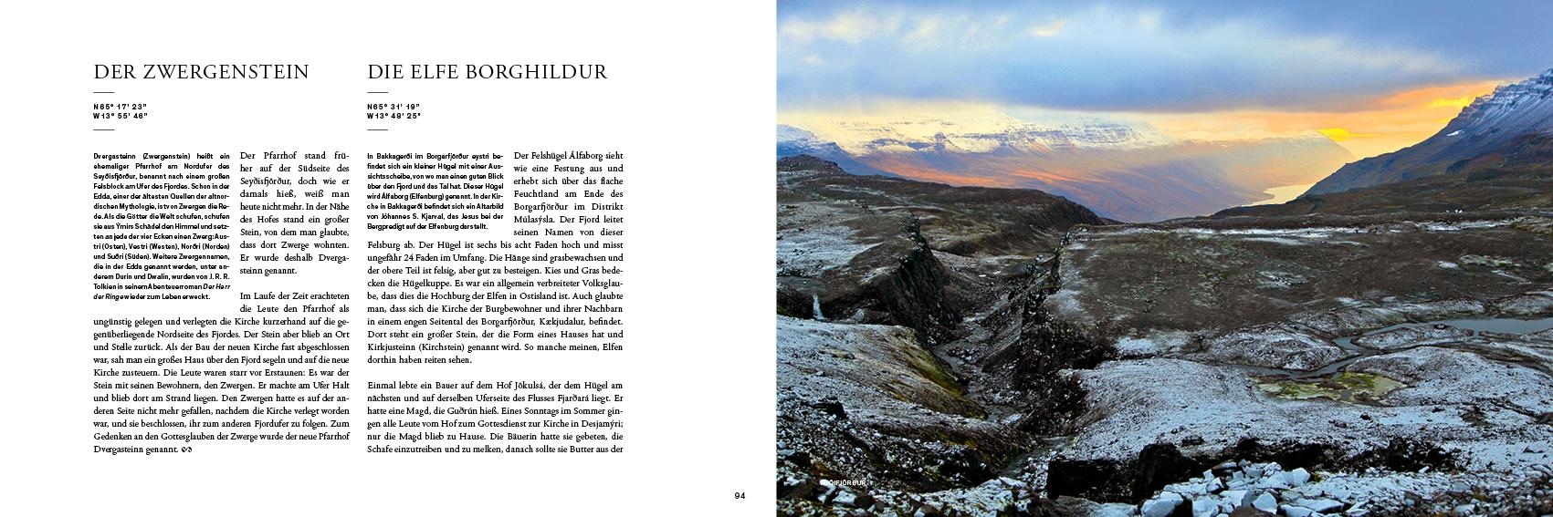 Beispielinhalt (Bild) Eine Märchen- und Sagenreise Island