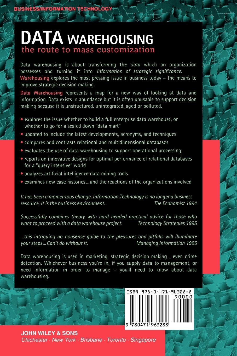 Rückseitencover Data Warehousing