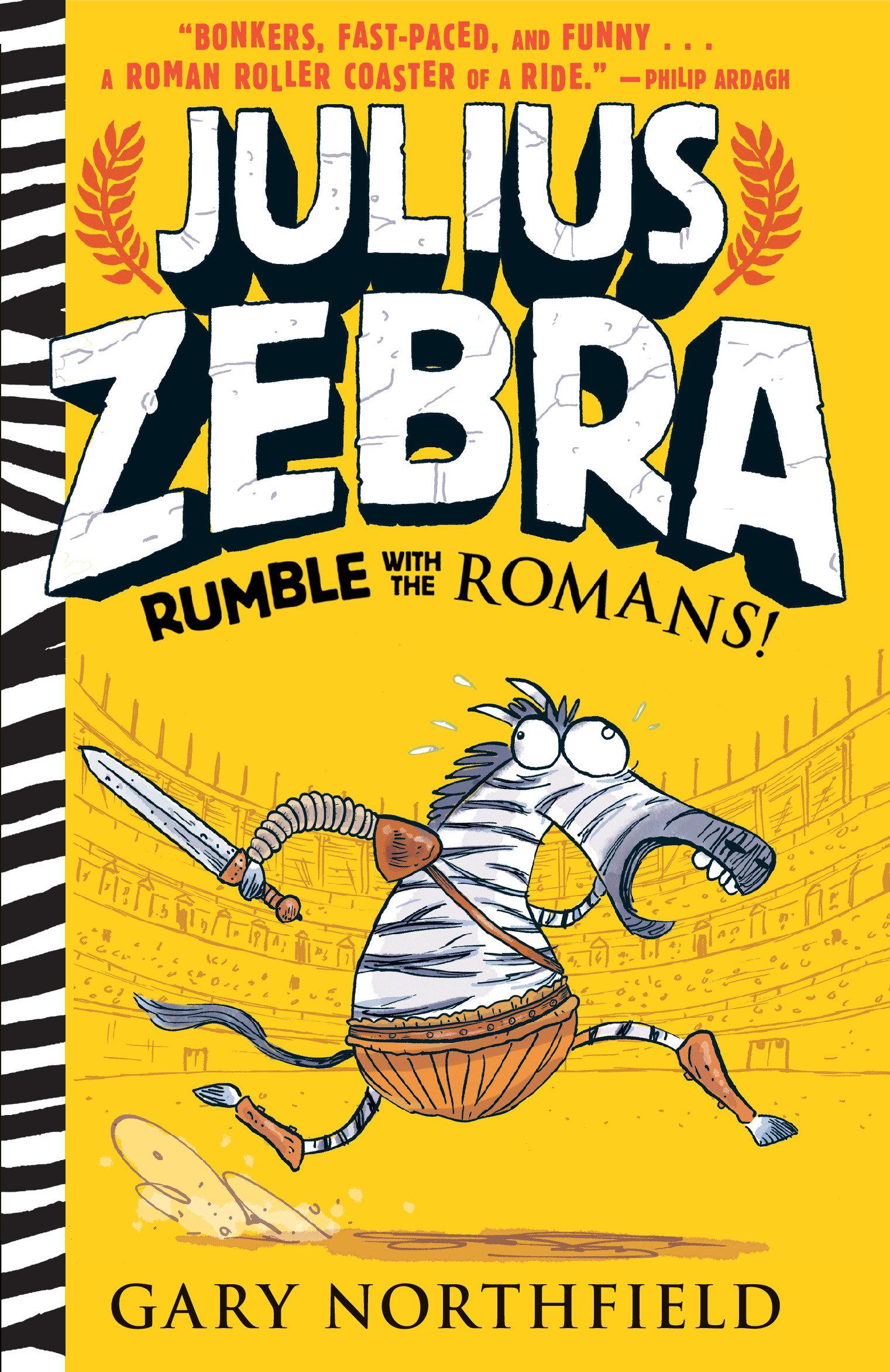 Vorderes Coverbild Julius Zebra: Rumble with the Romans!