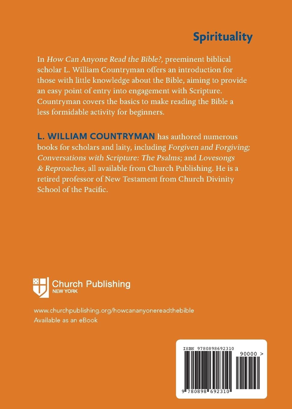 Rückseitencover How Can Anyone Read the Bible?