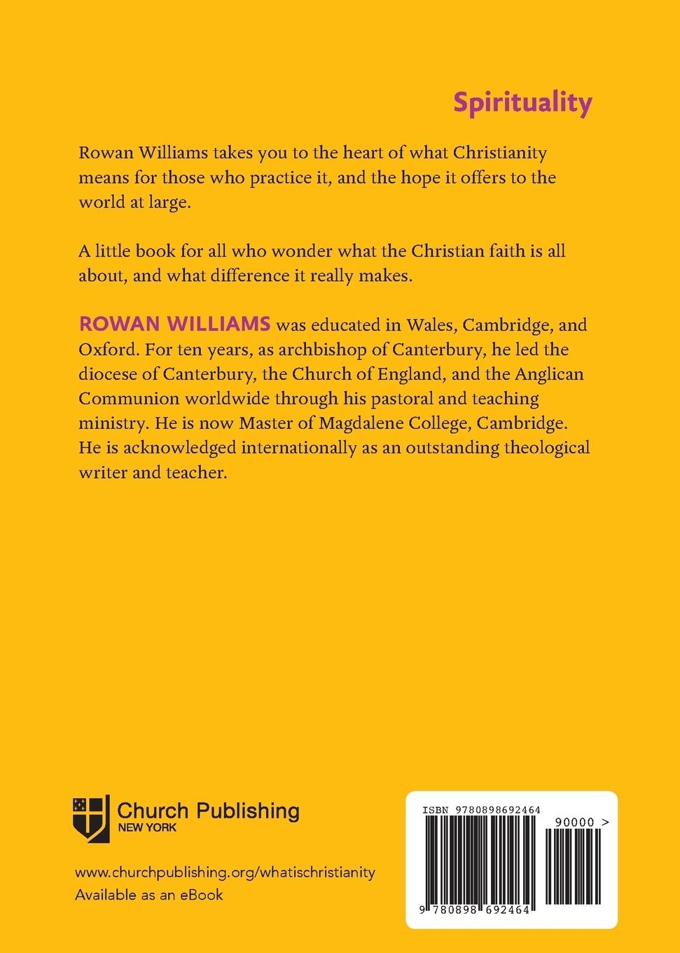 Rückseitencover What Is Christianity?