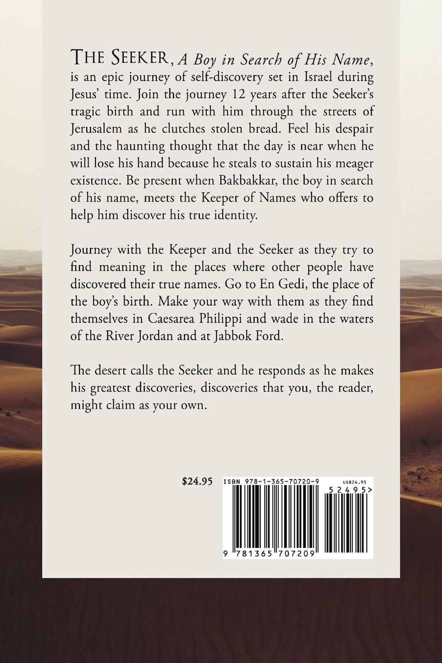 Rückseitencover THE SEEKER