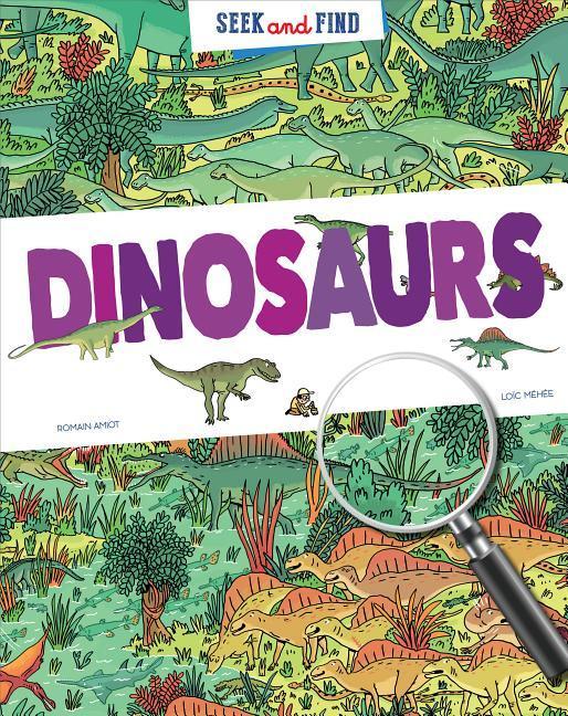 Vorderes Coverbild Seek & Find Dinosaurs