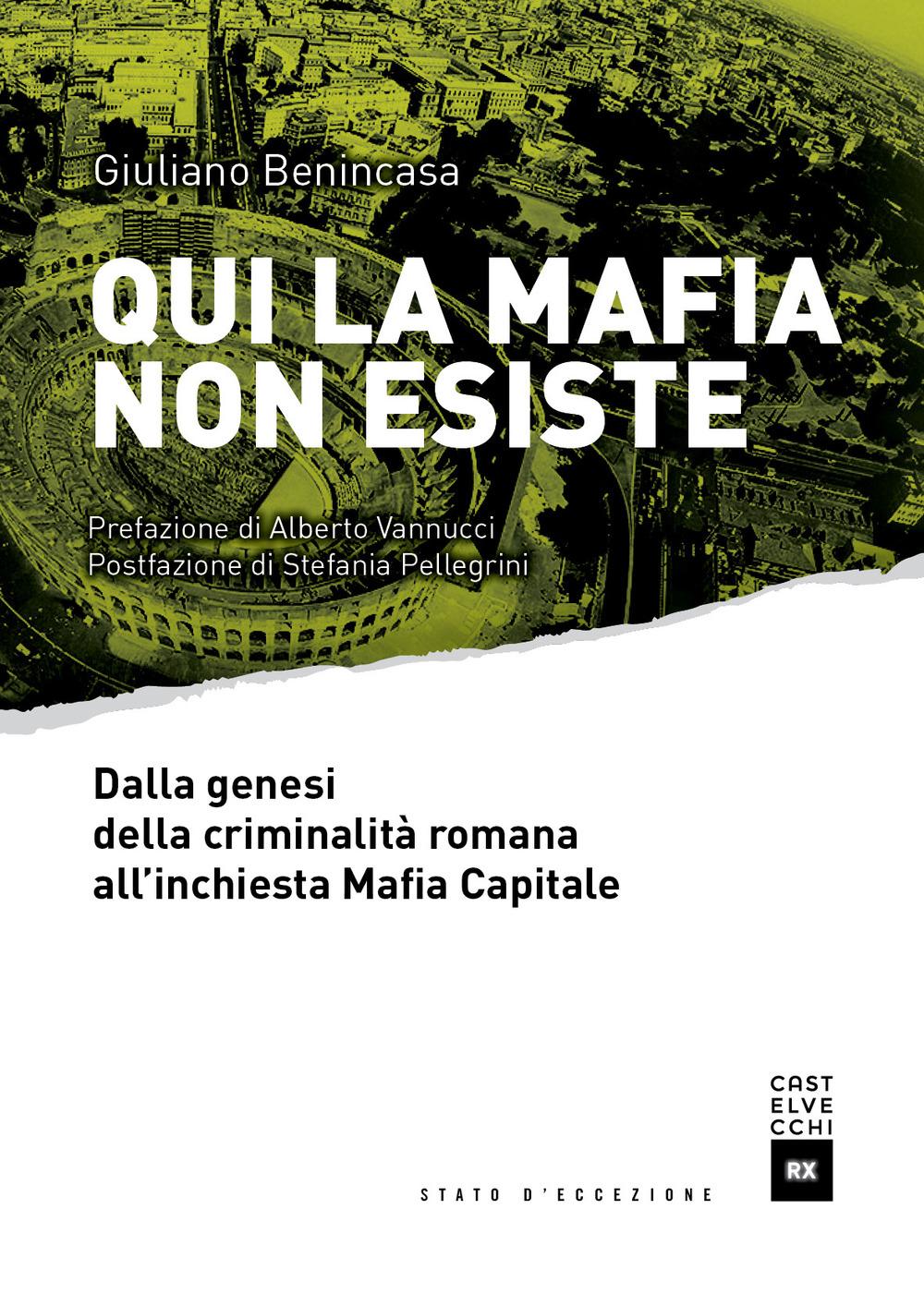 Vorderes Coverbild Qui la mafia non esiste. Dalla genesi della criminalità romana all'inchiesta Mafia Capitale