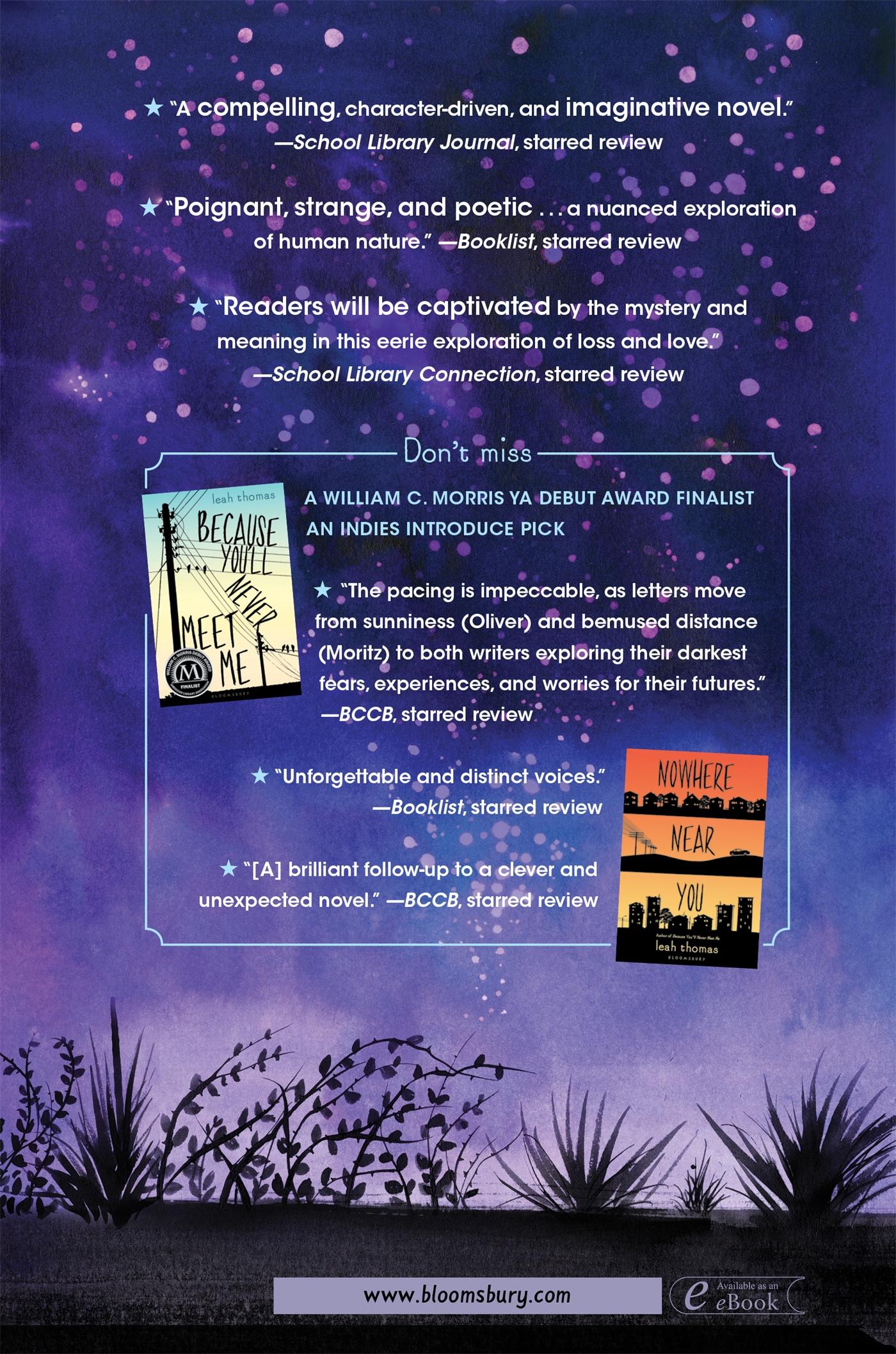 Rückseitencover When Light Left Us