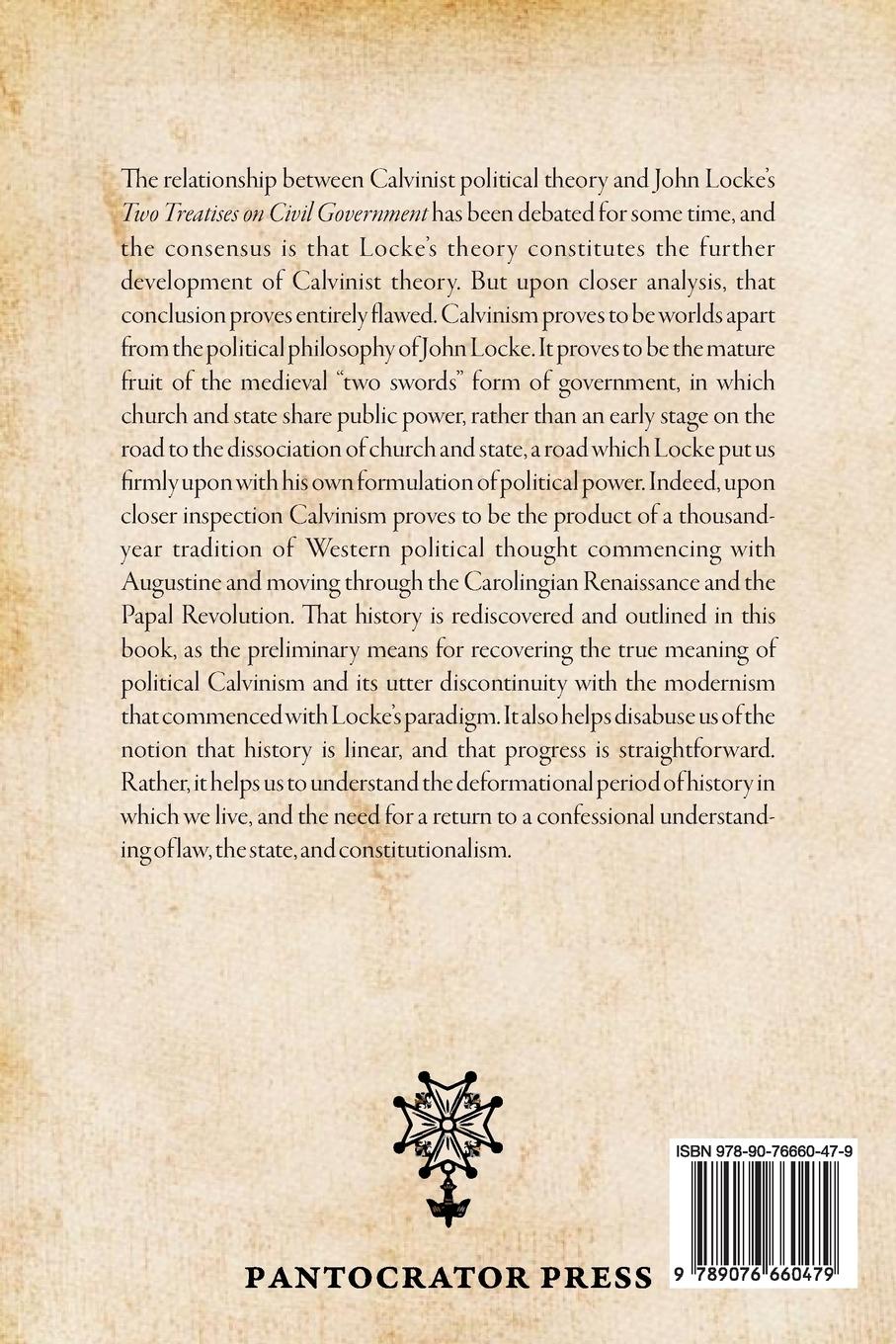 Rückseitencover Calvin and the Whigs