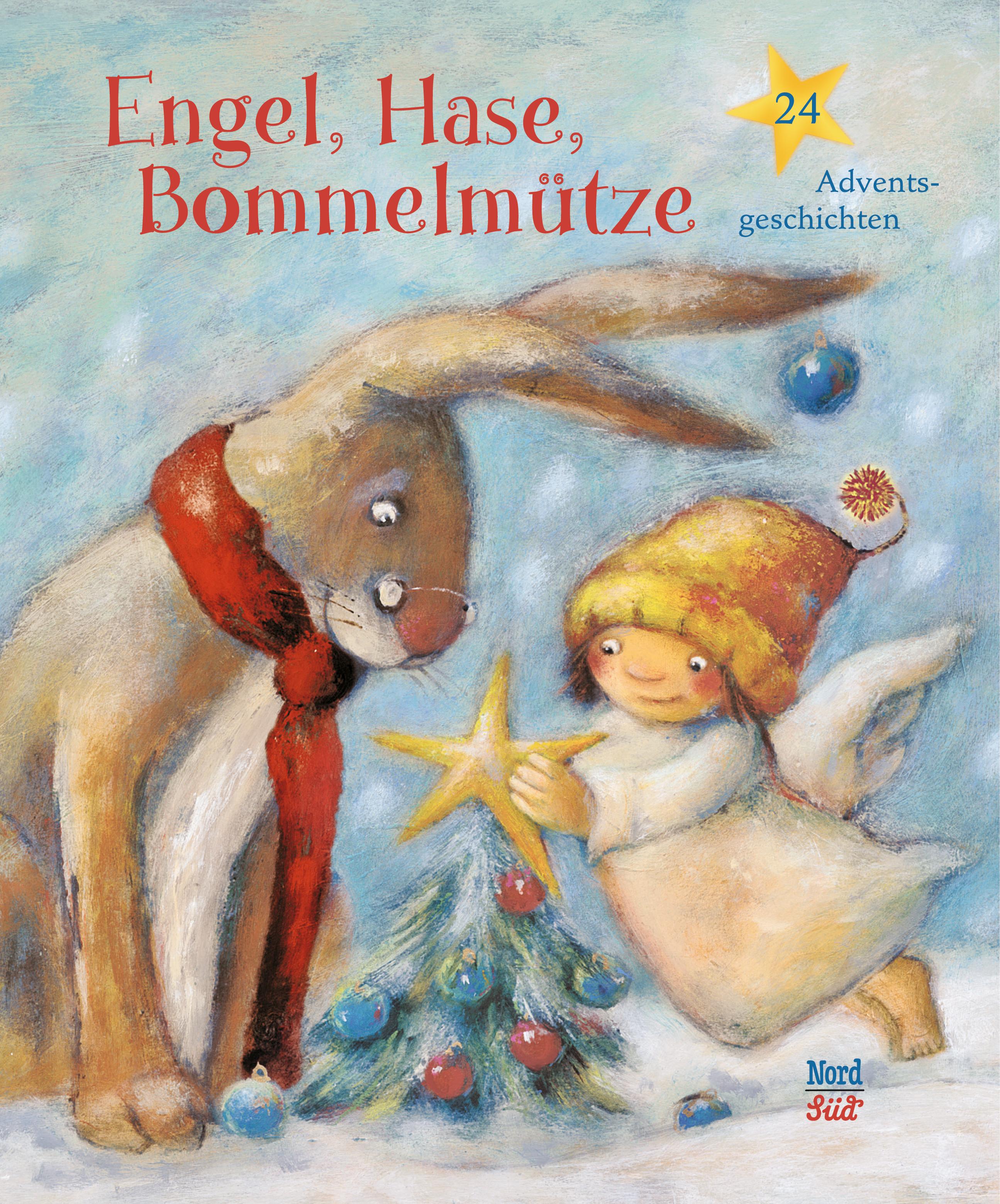 Vorderes Coverbild Engel, Hase, Bommelmütze