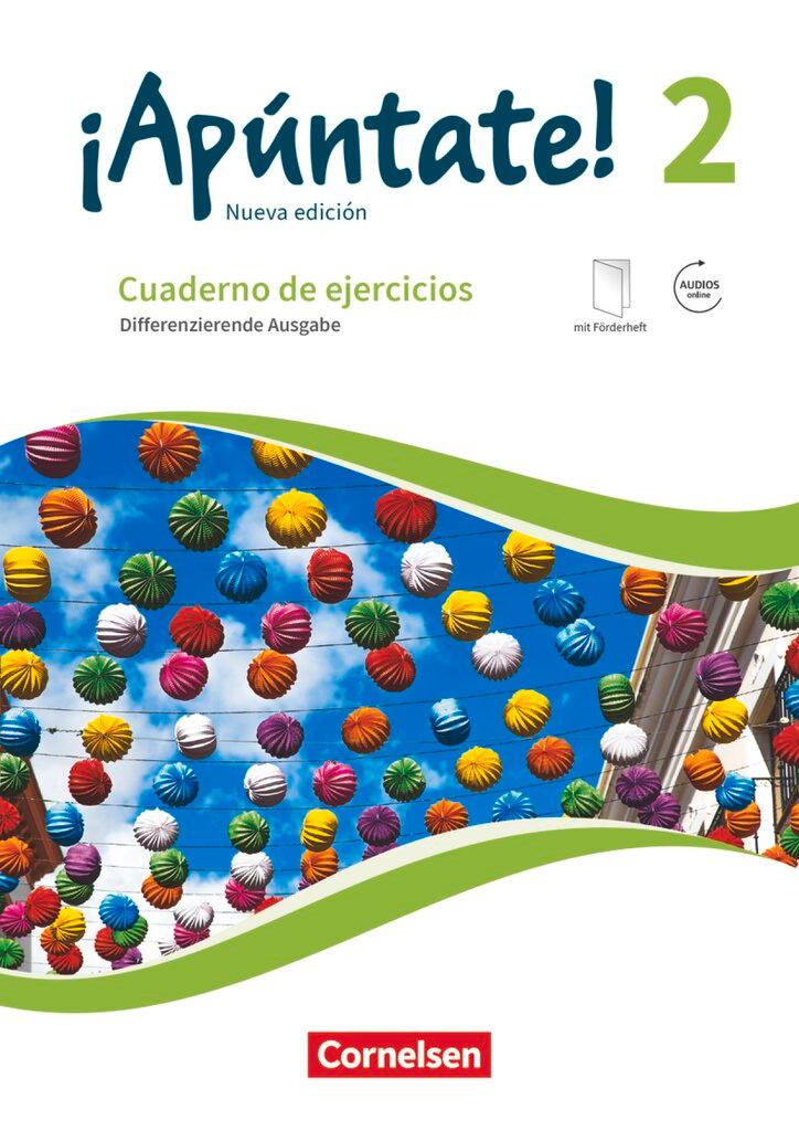 Vorderes Coverbild ¡Apúntate! Band 2 - Differenzierende Ausgabe. Cuaderno de ejercicios mit interaktiven Übungen auf scook.de