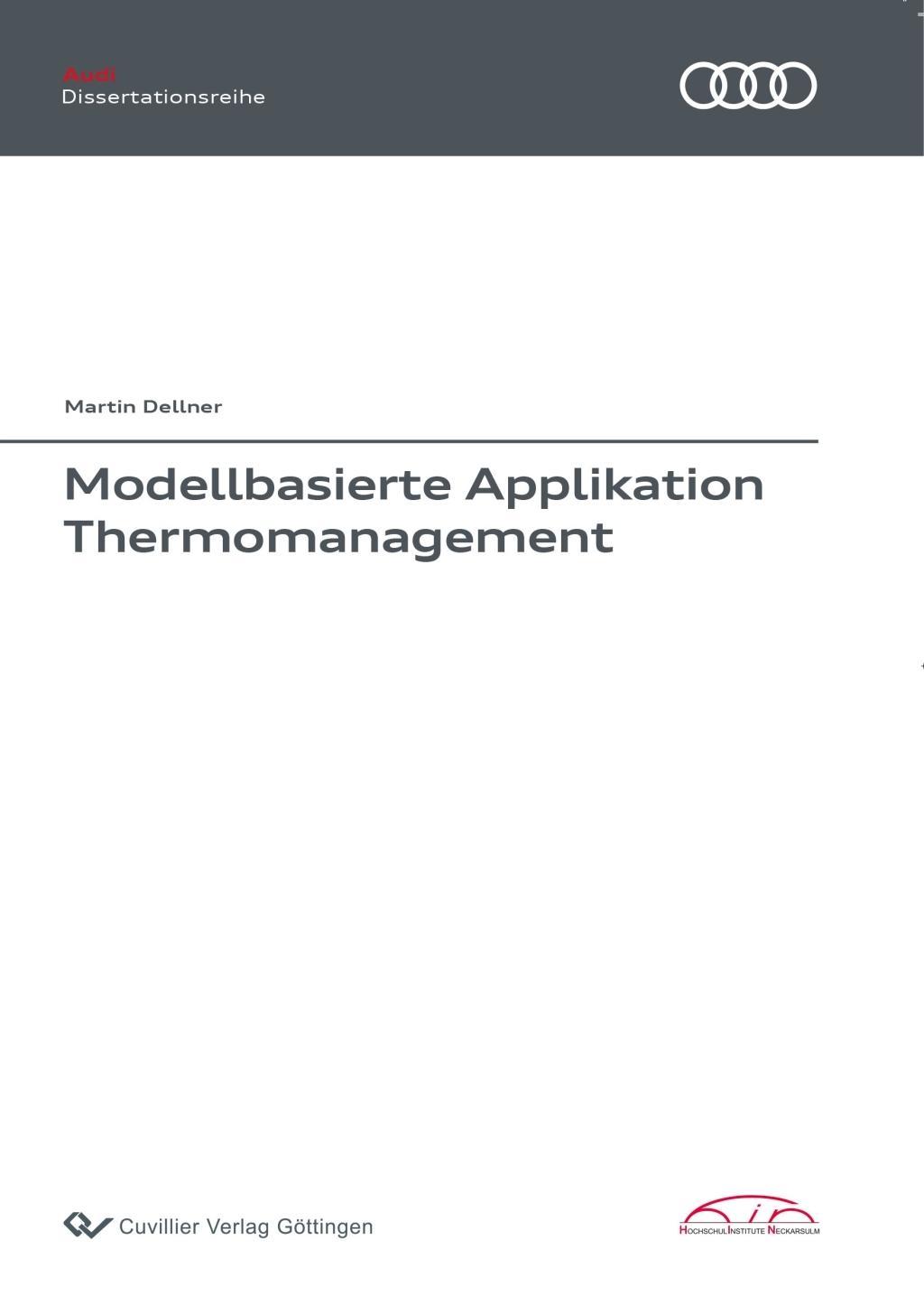 Vorderes Coverbild Modellbasierte Applikation Thermomanagement