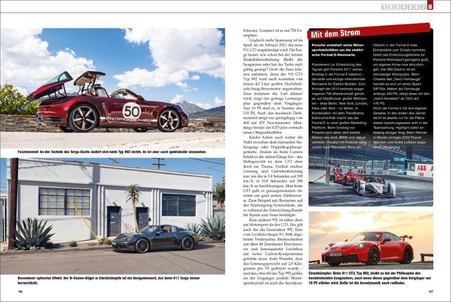 Beispielinhalt (Bild) Das Porsche 911 Buch