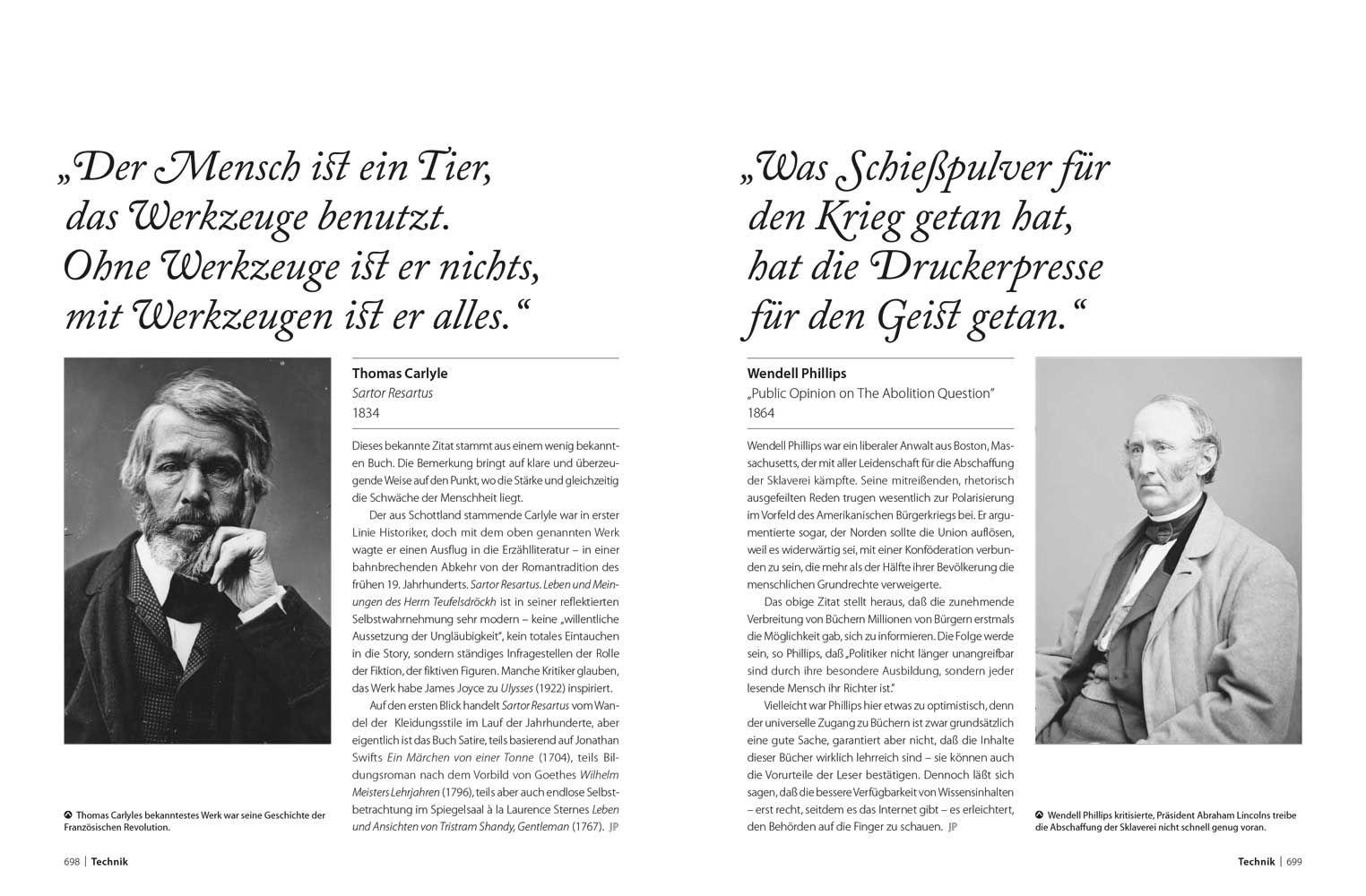 Beispielinhalt (Bild) 1001 Zitate