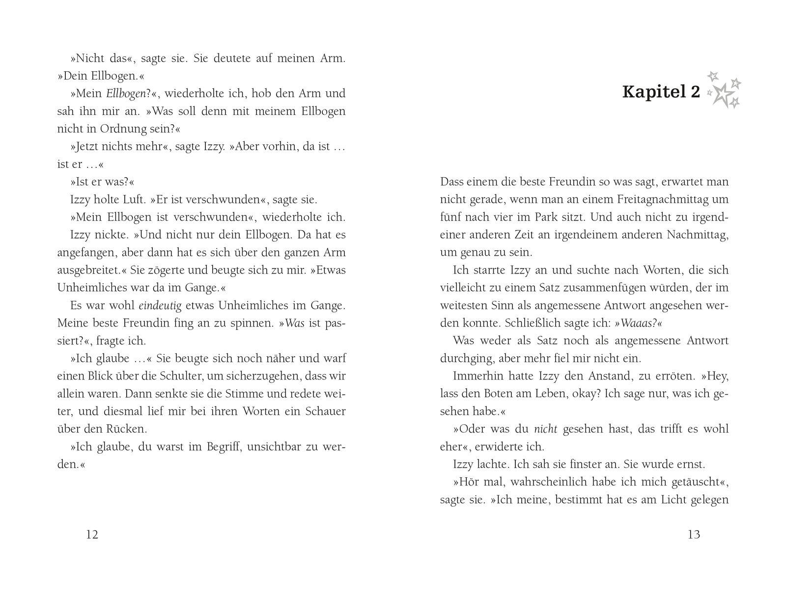 Beispielinhalt (Bild) Plötzlich unsichtbar