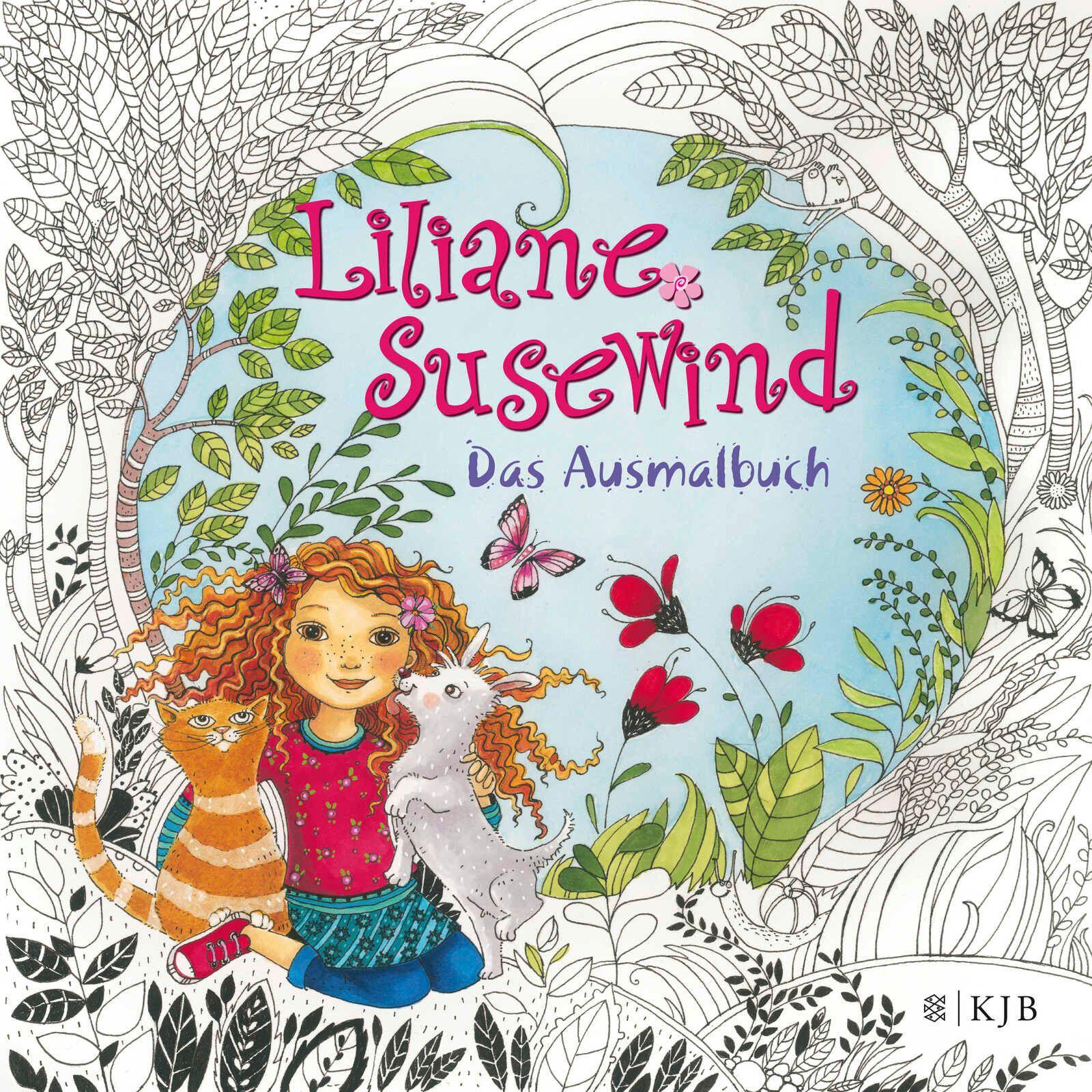 Vorderes Coverbild Liliane Susewind - Das Ausmalbuch