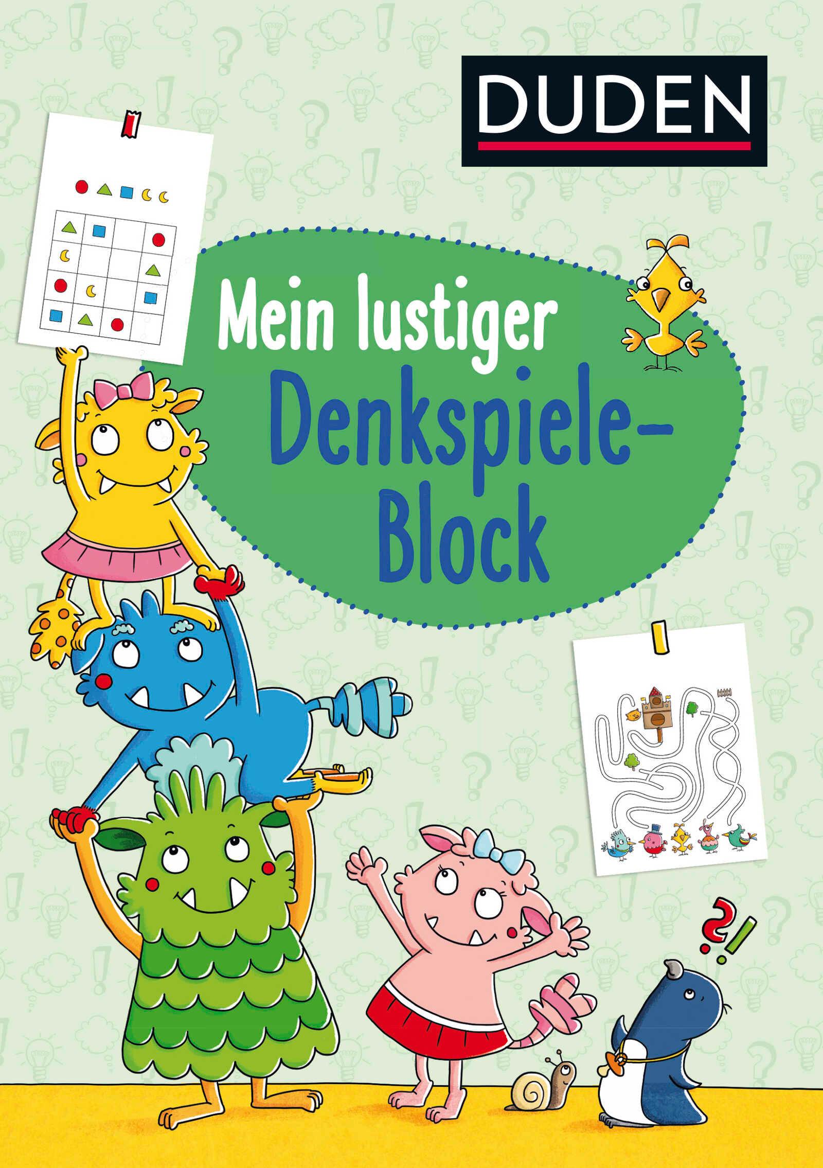 Vorderes Coverbild Mein lustiger Denkspiele-Block