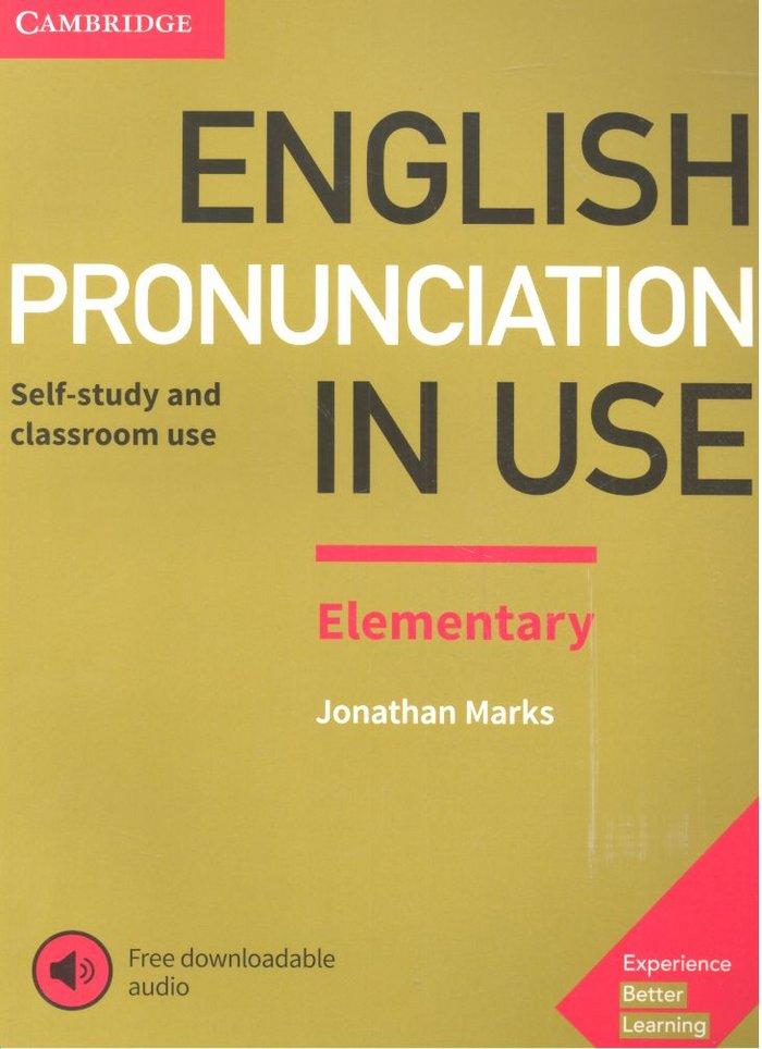 Vorderes Coverbild English Pronunciation in Use Elementary Book with Answers and Downloadable Audio