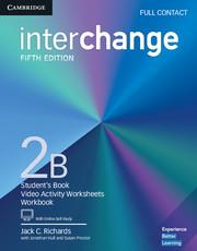 Vorderes Coverbild Interchange Level 2b Full Contact with Online Self-Study [With Online Access]