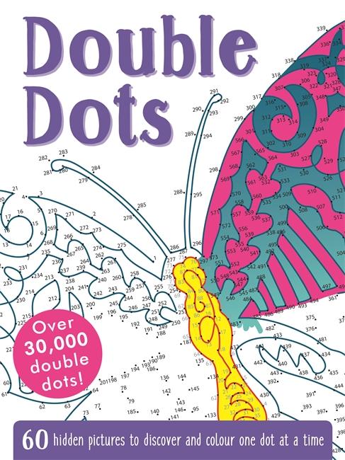 Vorderes Coverbild Double Dots: 60 Hidden Pictures to Discover and Colour One Dot at a Time